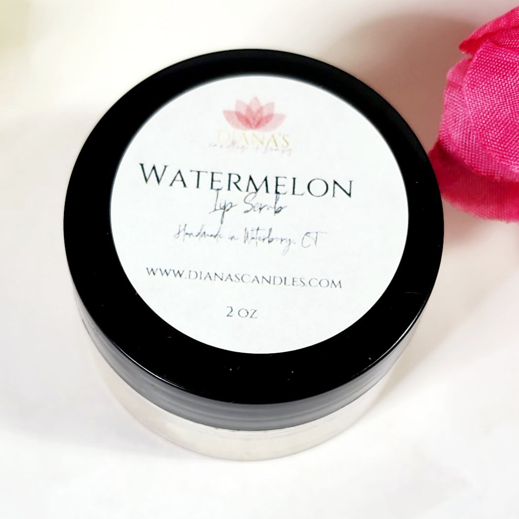 Watermelon Lip Scrub Diana's Candles and Soaps