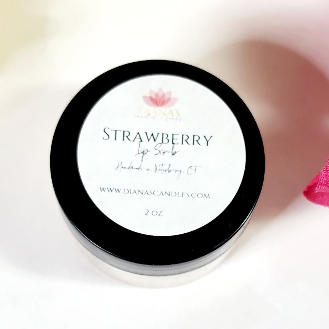 Strawberry Lip Scrub Diana's Candles and Soaps