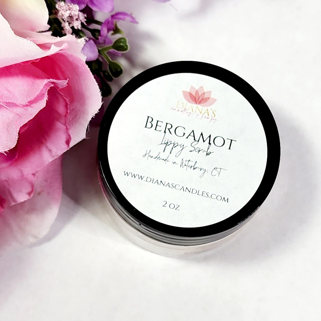 Bergamot Lippy Scrub - Diana's Candles and Soaps