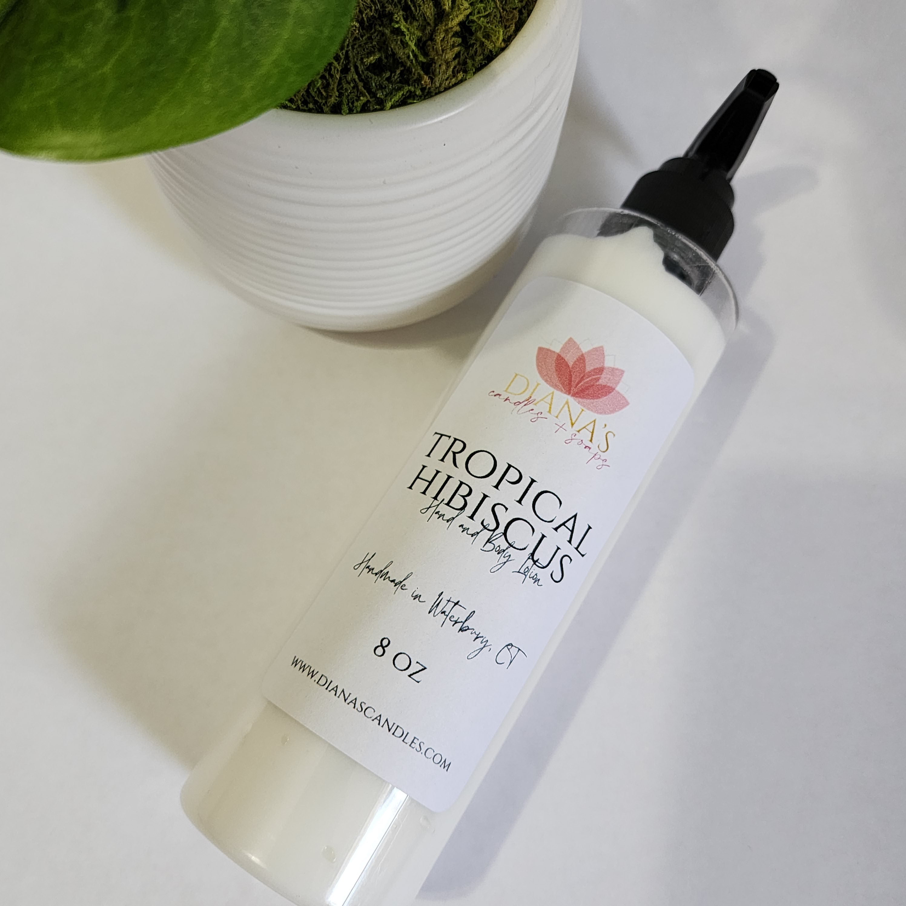 Tropical Hibiscus Body Lotion Diana's Candles and Soaps