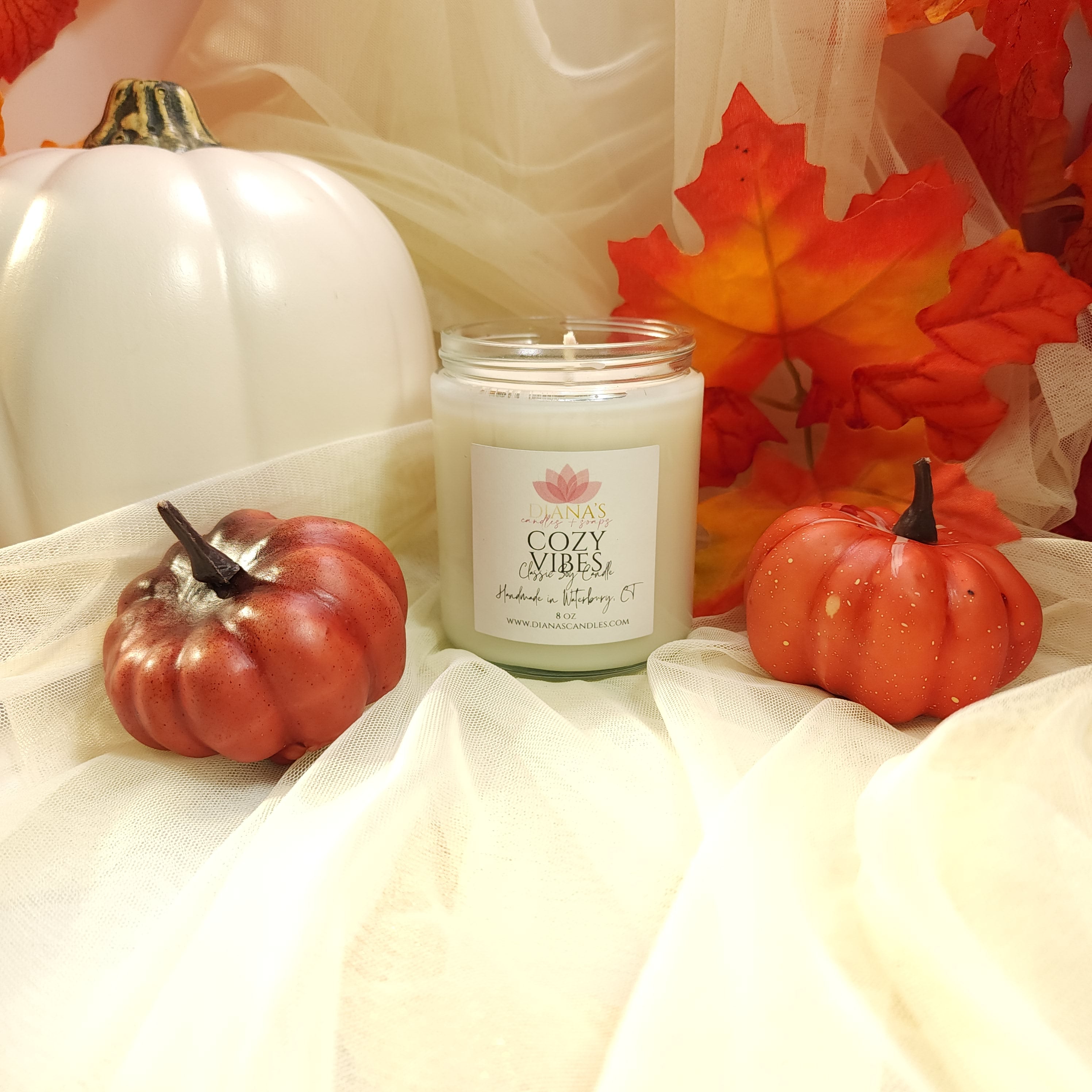 Cozy Vibes Candle Diana's Candles and Soaps