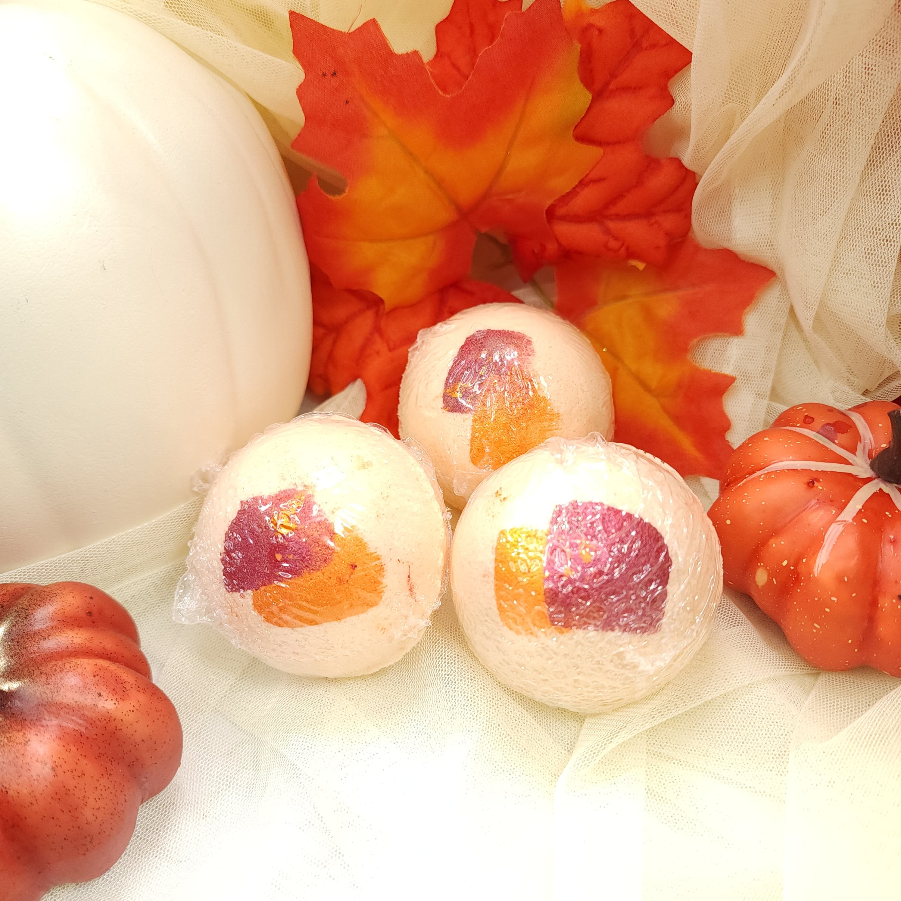 Sweet Peaches Bath Bomb Diana's Candles and Soaps