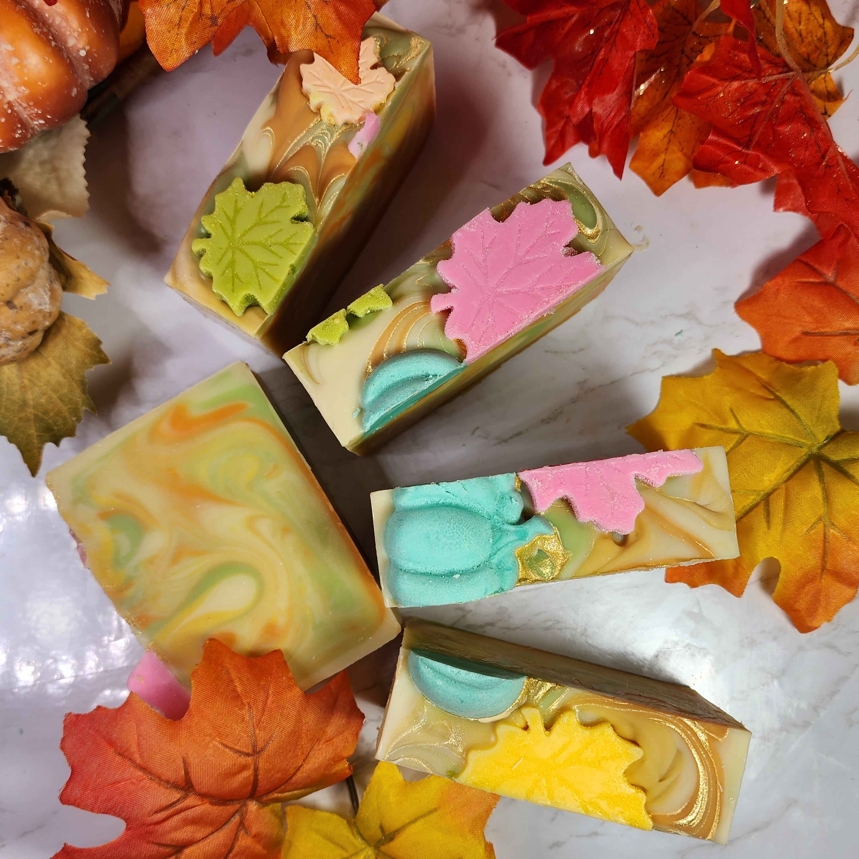 Fall Foliage Soap Bar Diana's Candles and Soaps