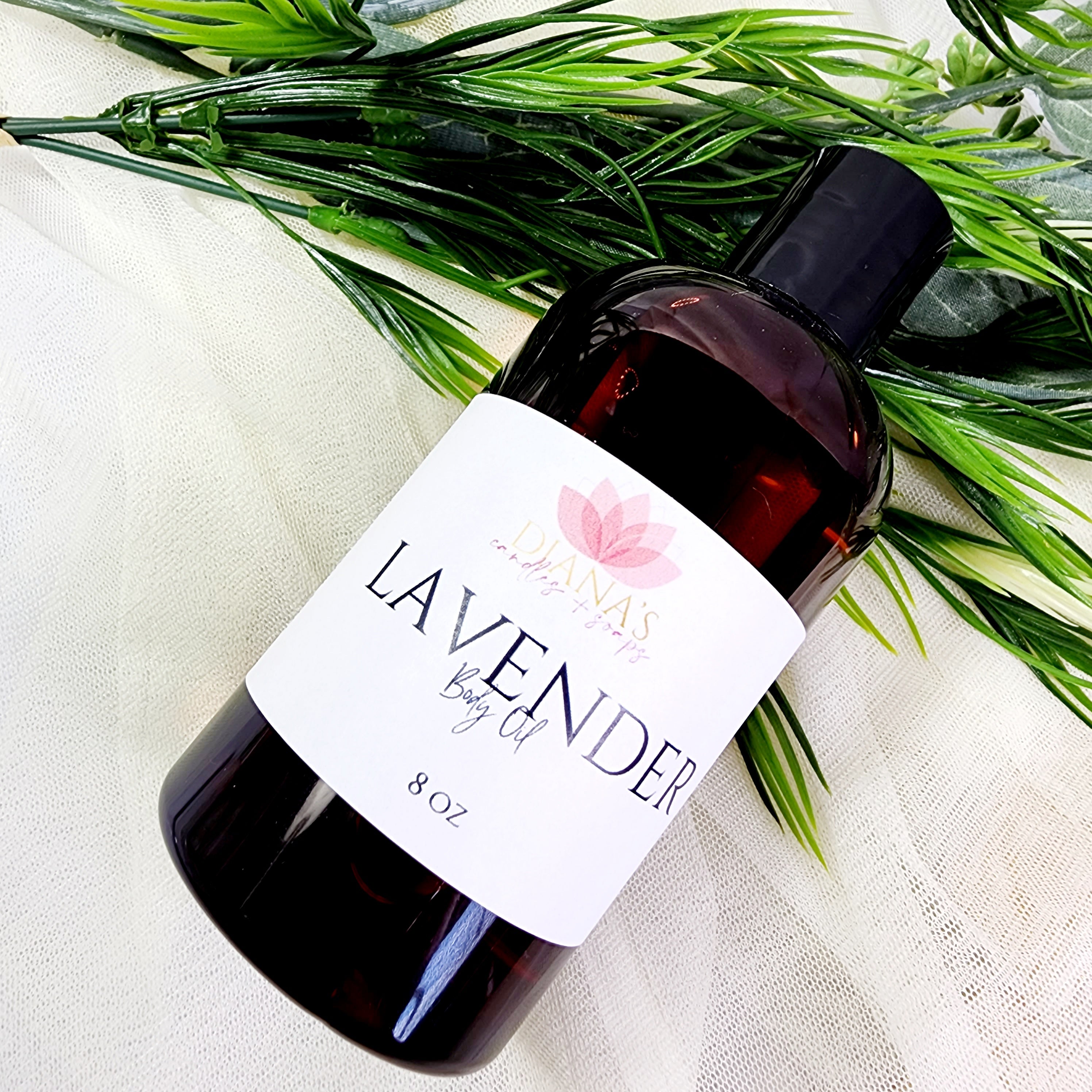 Lavender Body Oil Diana's Candles and Soaps