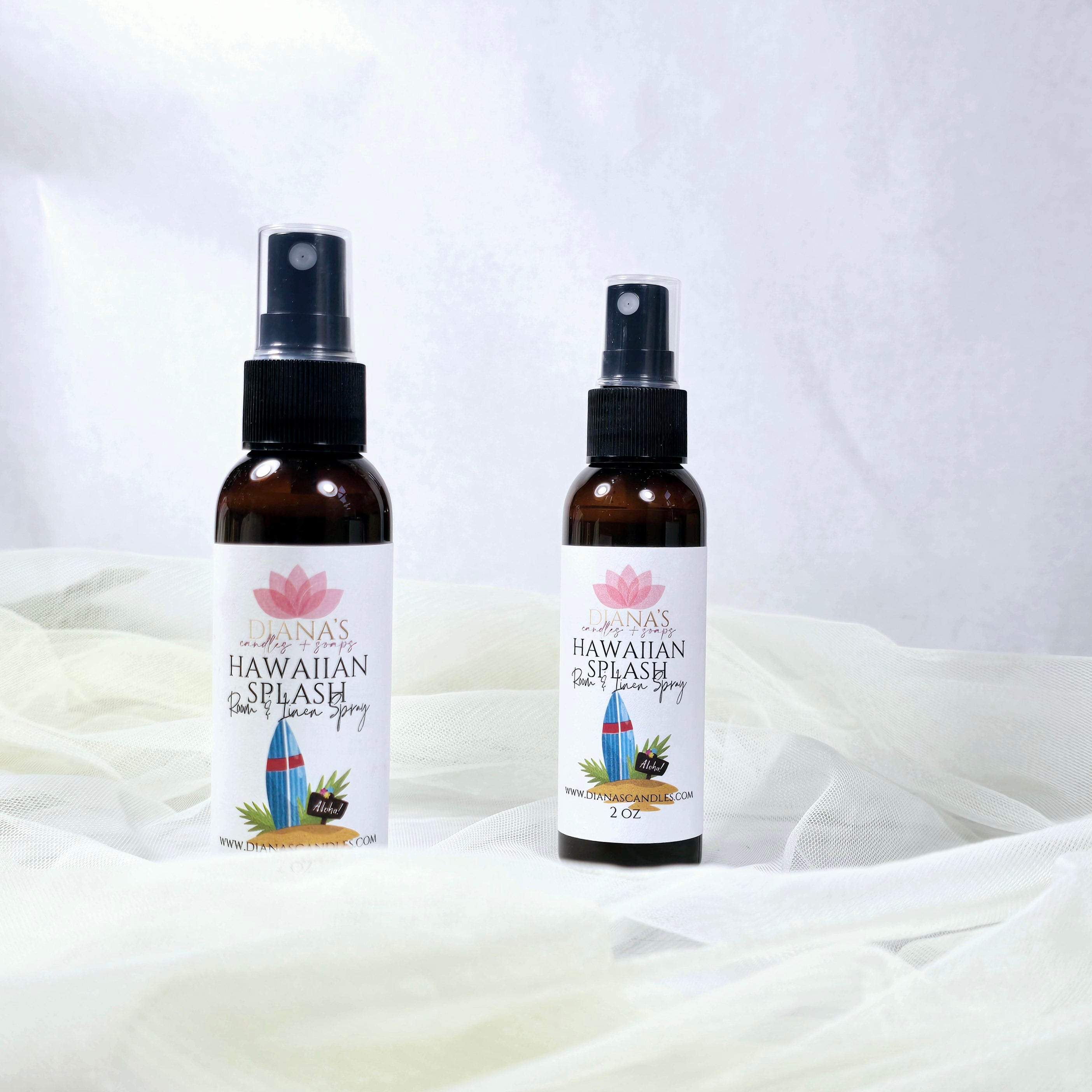 Hawaiian Splash Room Spray Diana's Candles and Soaps