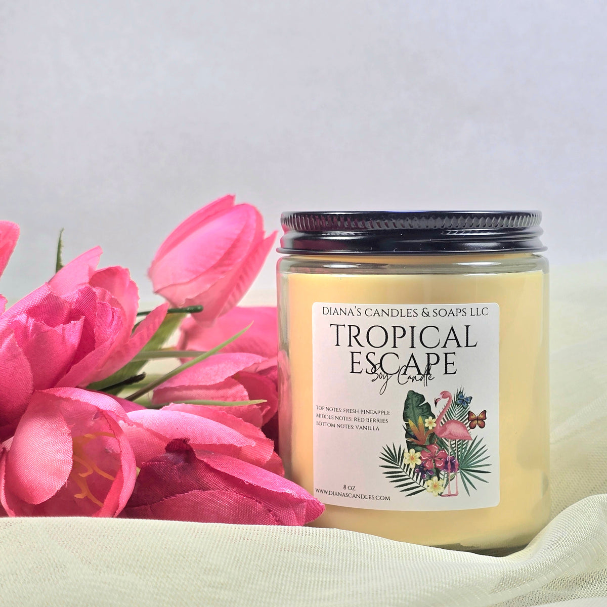 Tropical Escape Candle Diana's Candles and Soaps