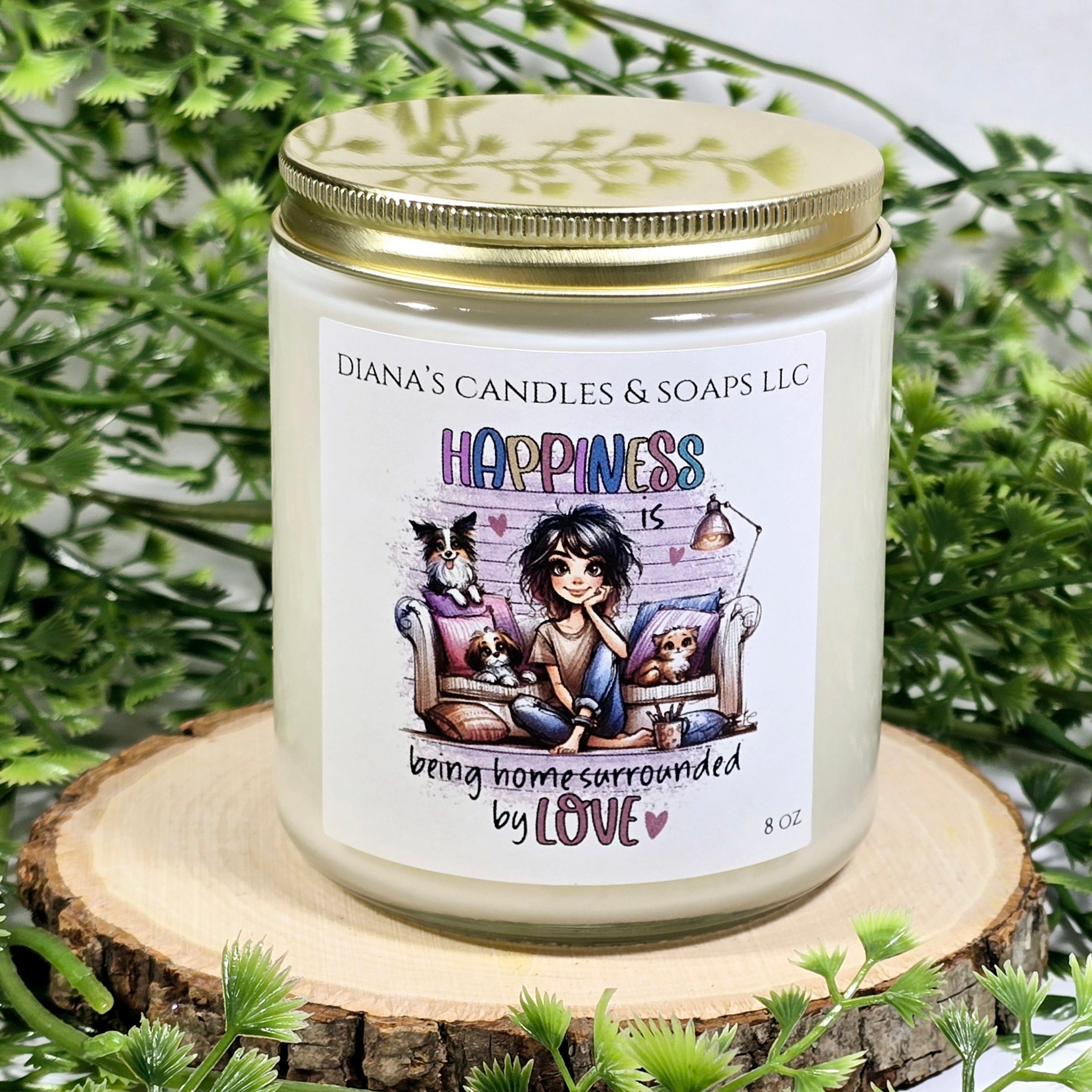 Happiness is  being... Diana's Candles and Soaps