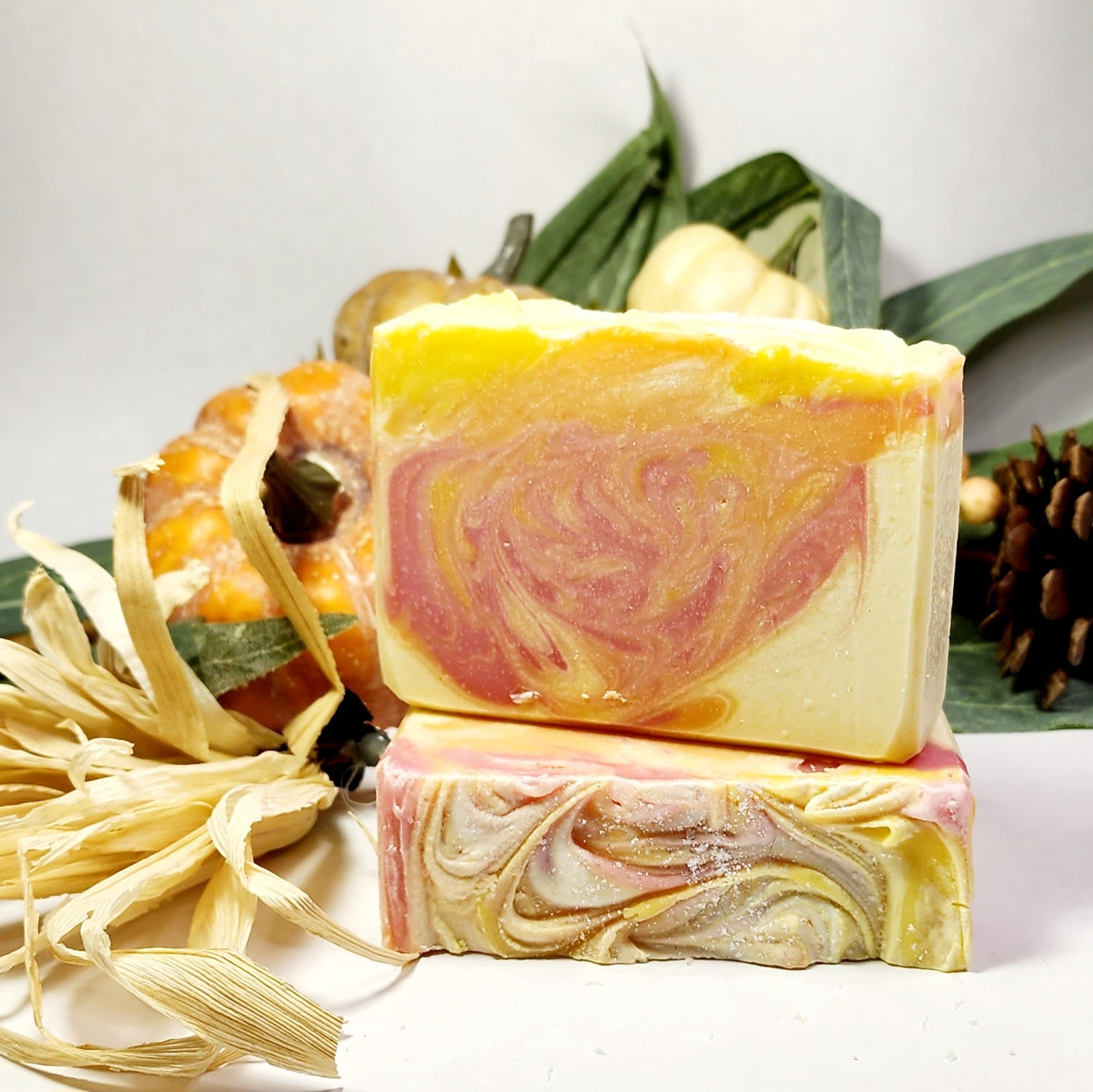 White Peach & Hibiscus Soap Bar Diana's Candles and Soaps