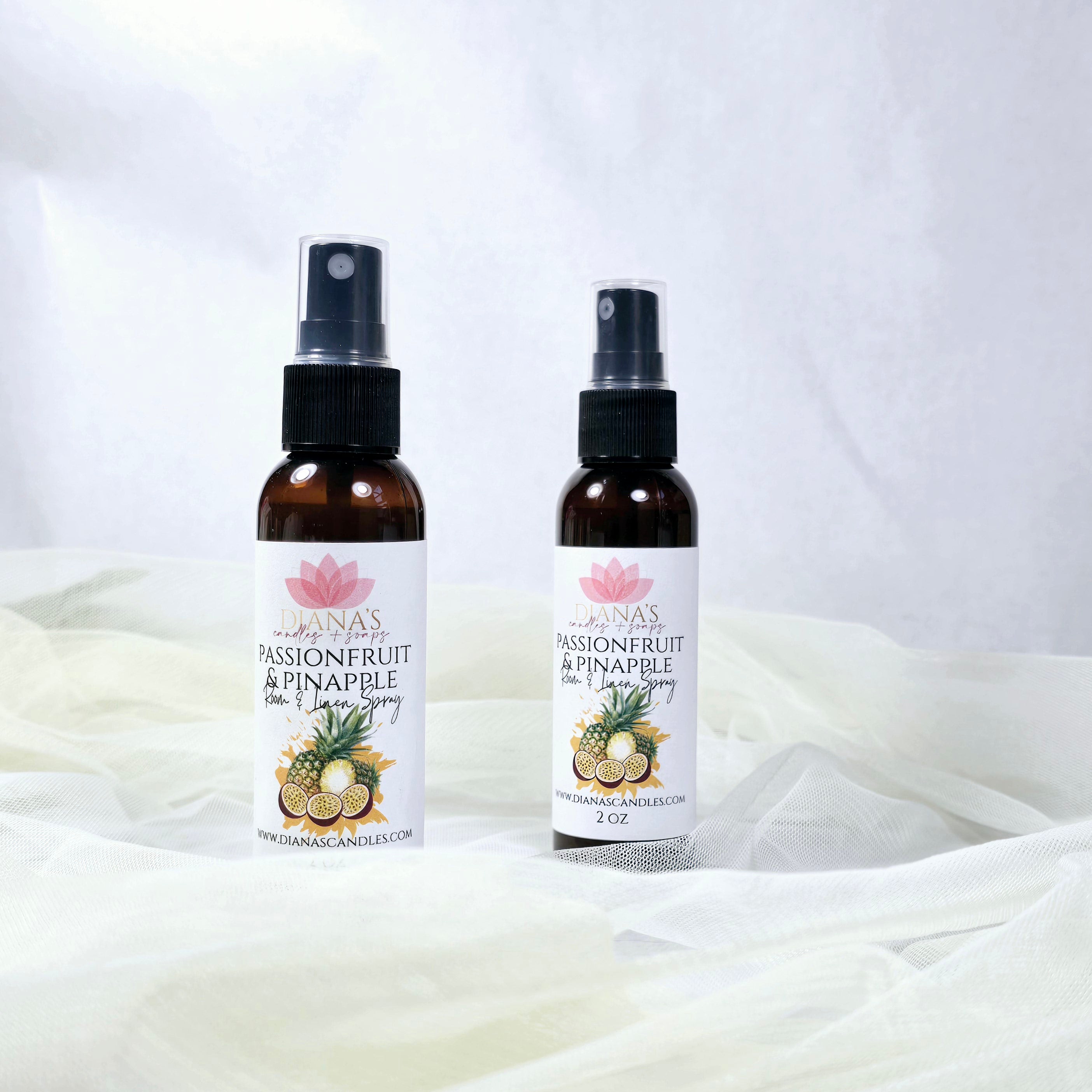 Passionfruit & Pineapple Room Spray Diana's Candles and Soaps