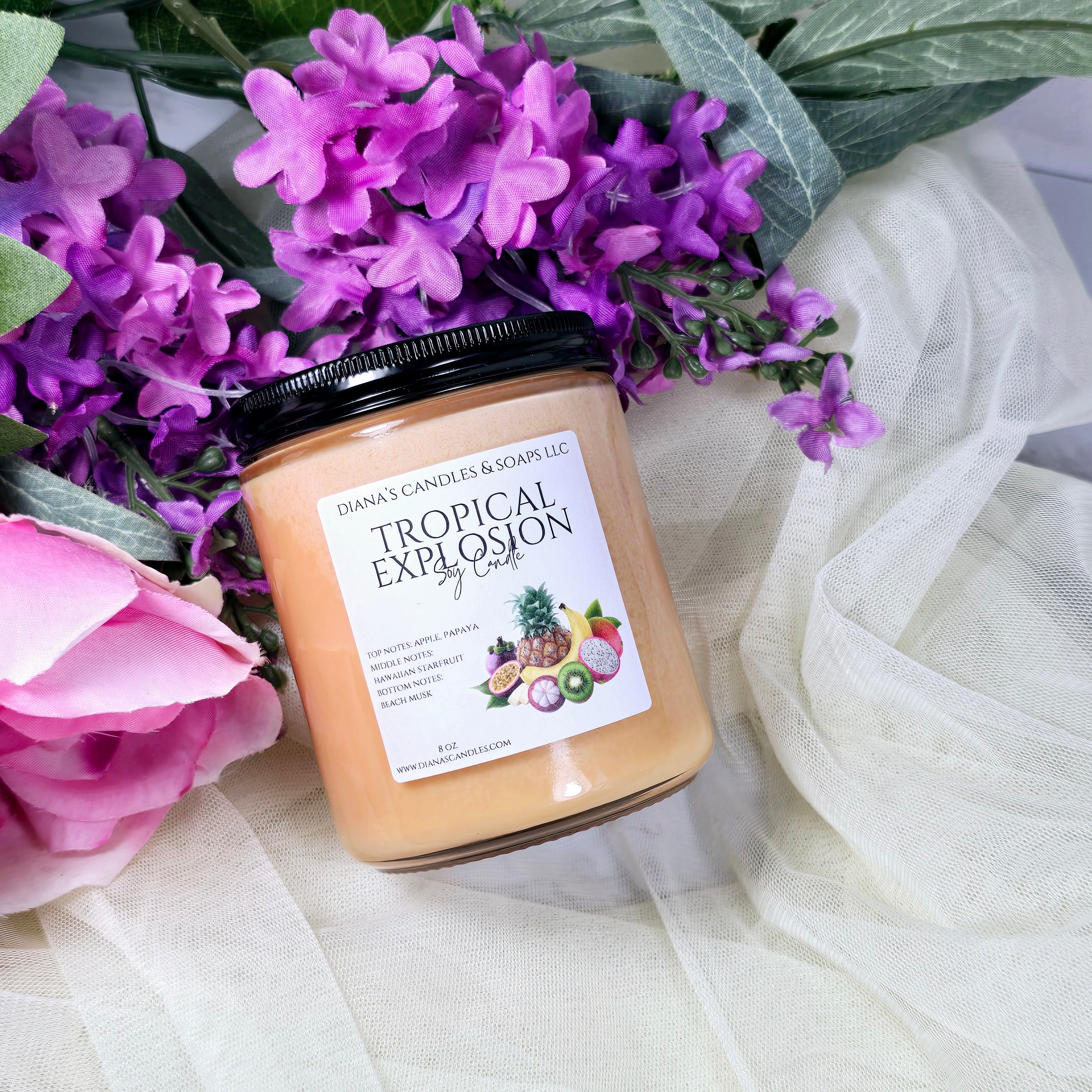 Tropical Explosion Candle Diana's Candles and Soaps