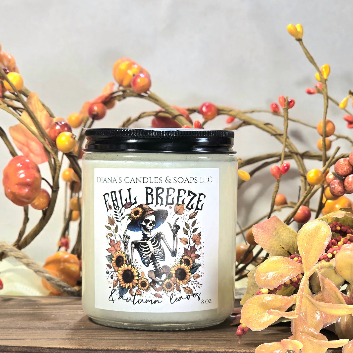 Fall Breeze & Autumn Leaves Candle Diana's Candles and Soaps