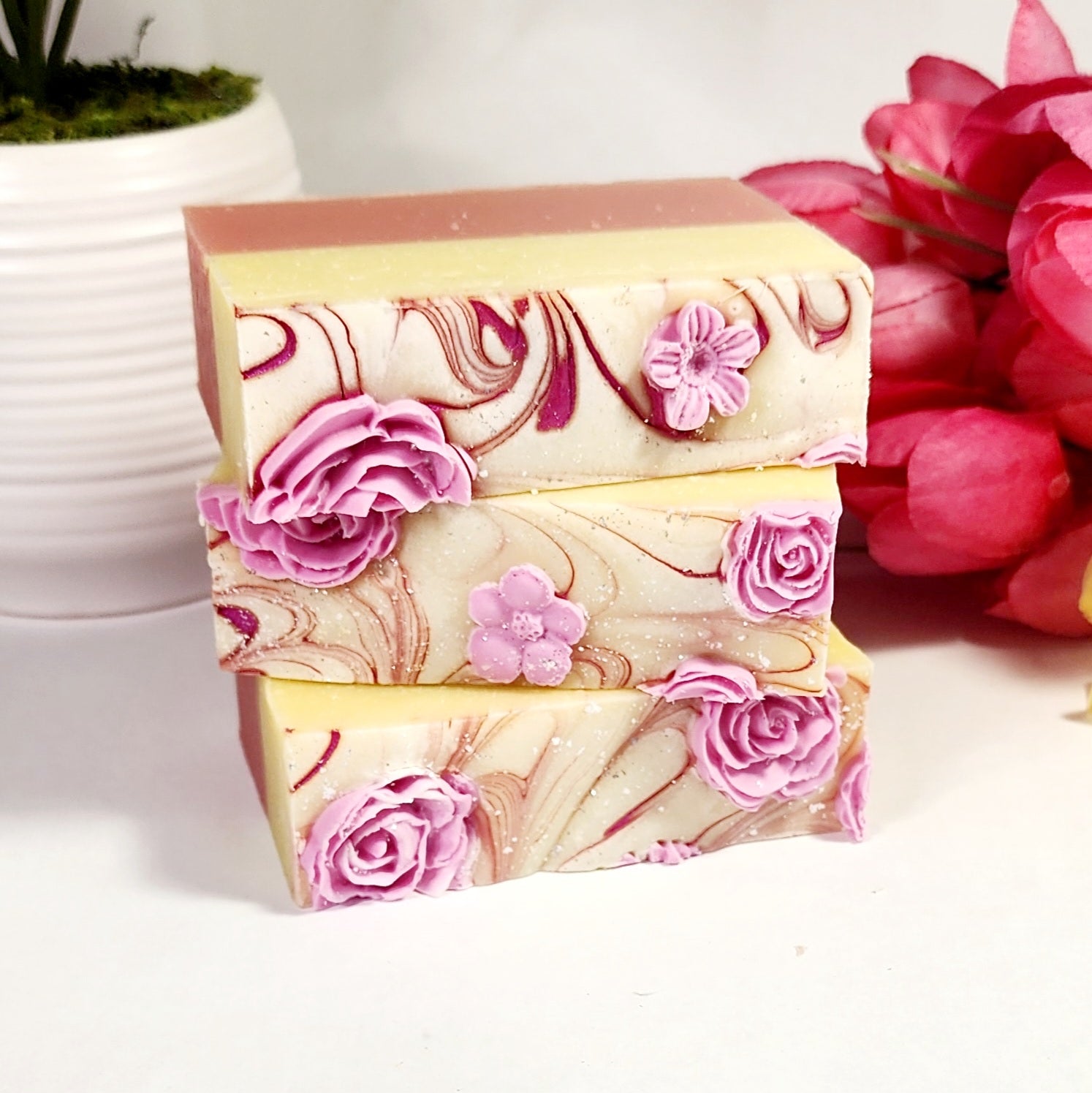 Honeysuckle Jasmine Soap Bar - Diana's Candles and Soaps