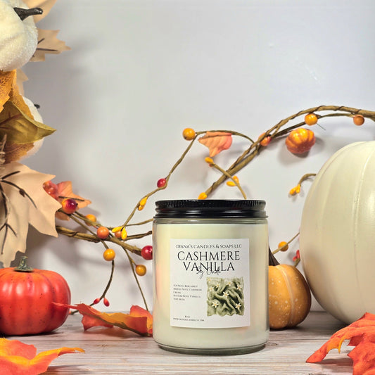 Cashmere Vanilla Candle Diana's Candles and Soaps