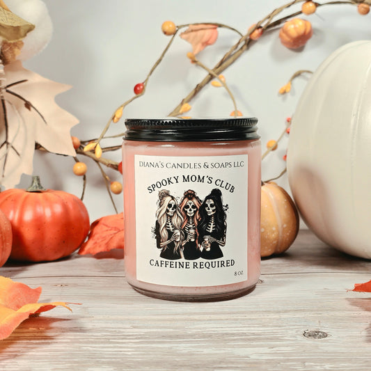 Spooky Mom's Club Candle Diana's Candles and Soaps