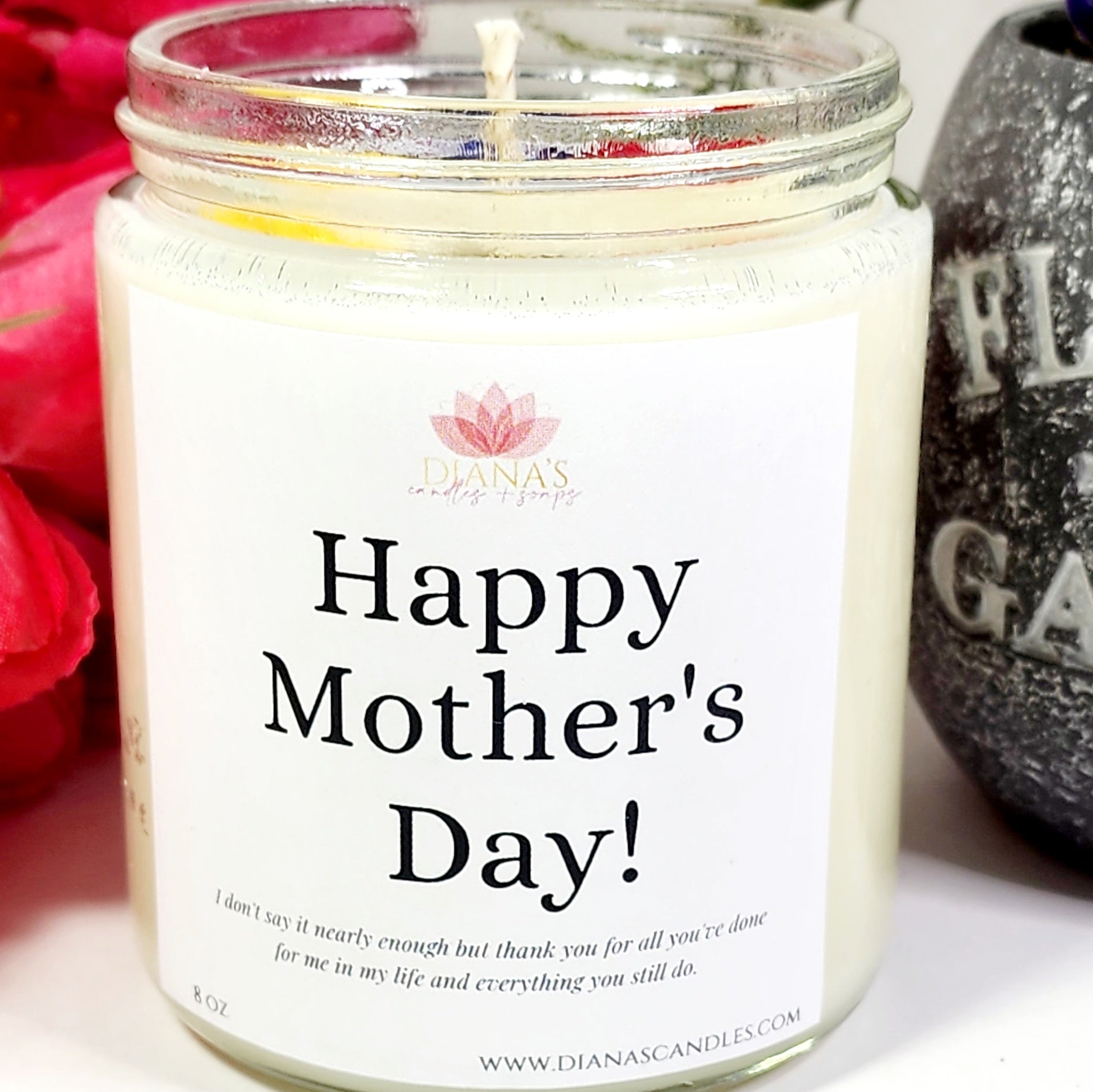 Happy Mother's Day Candle Diana's Candles and Soaps 