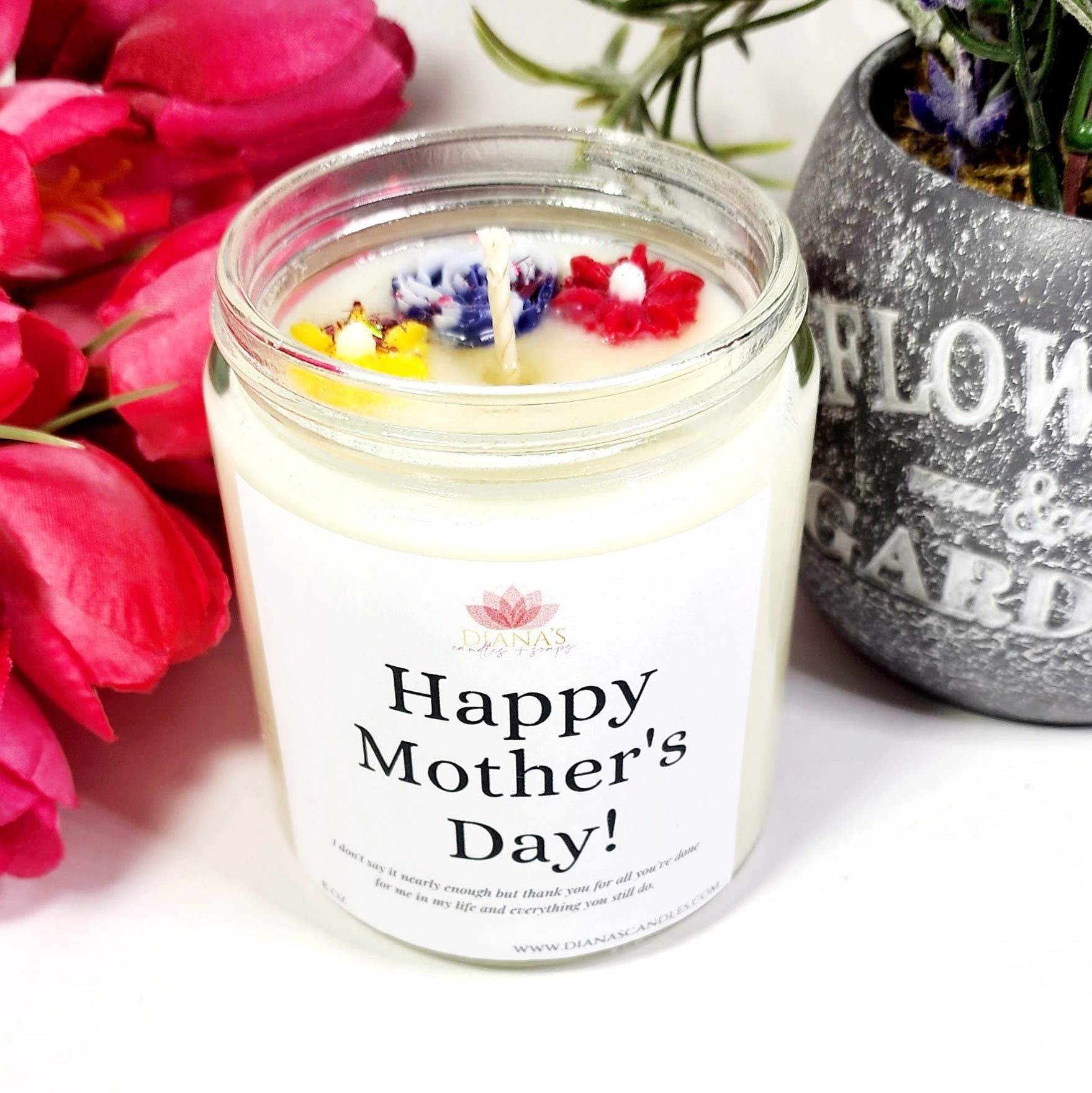 Happy Mother's Day Candle Diana's Candles and Soaps 