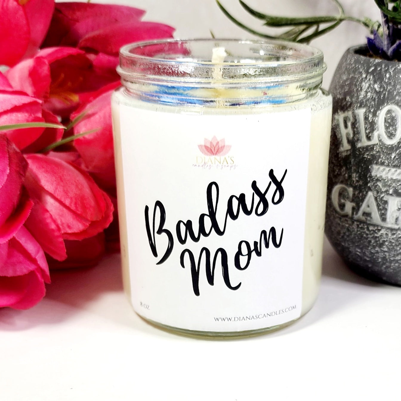 Badass Mom Candle Diana's Candles and Soaps