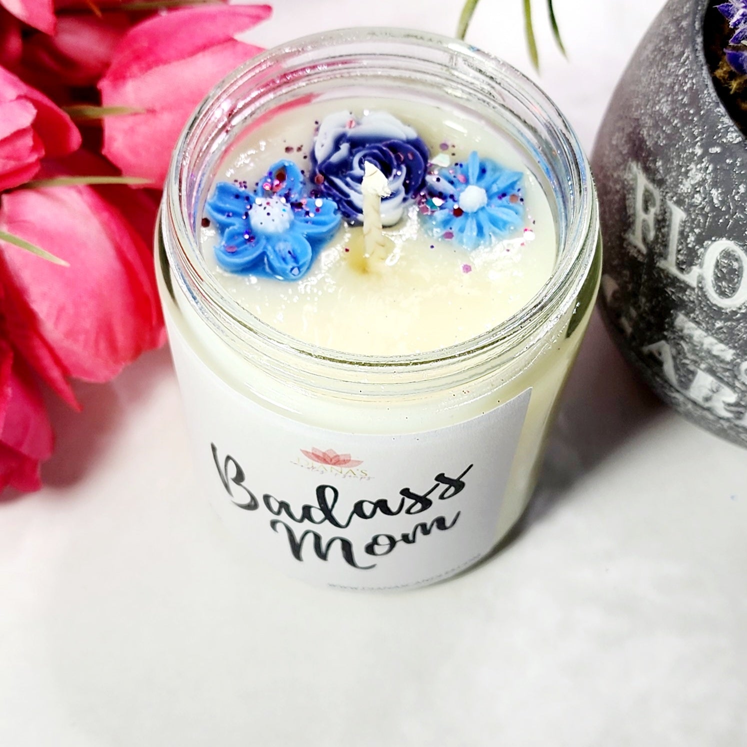 Badass Mom Candle Diana's Candles and Soaps