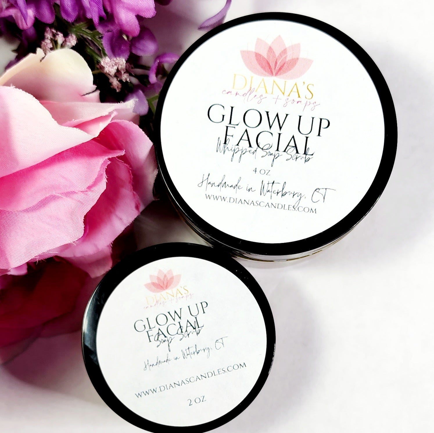 Glow Up Face Scrub Diana's Candles and Soaps 