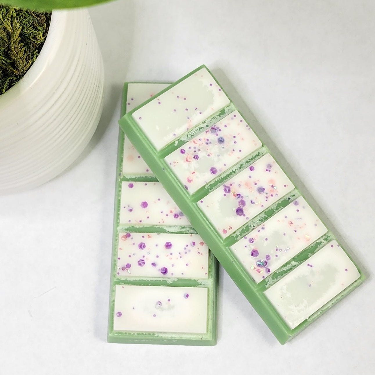 Cucumber & Sea Salt Wax Snap Bar Diana's Candles and Soaps 