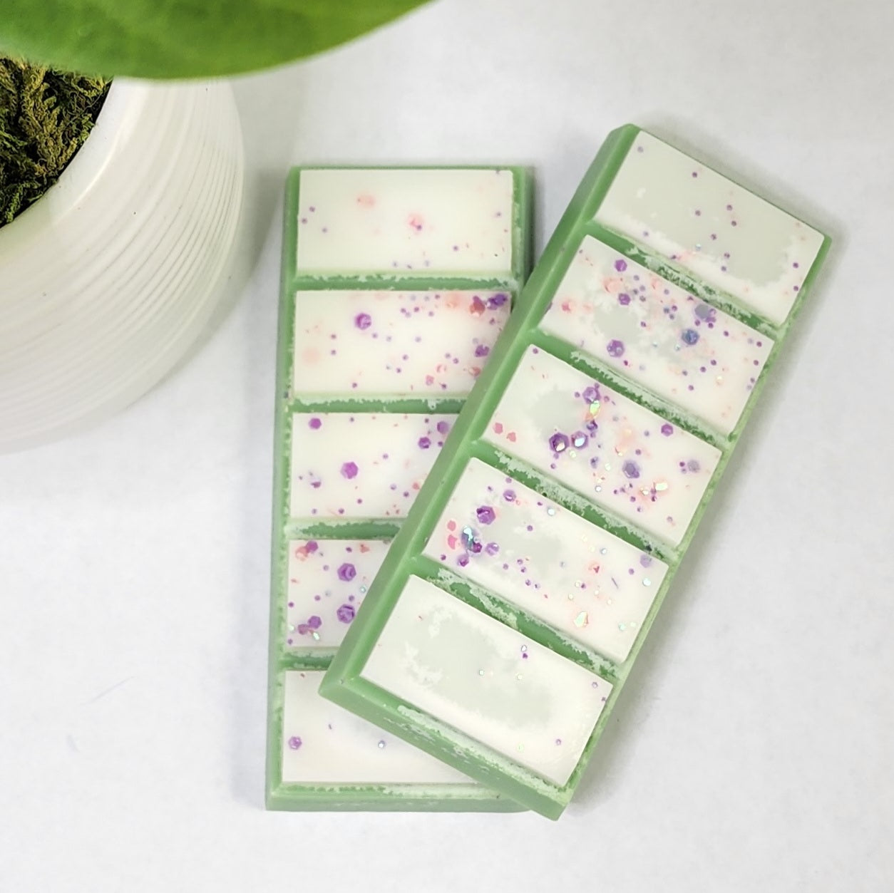 Cucumber & Sea Salt Wax Snap Bar Diana's Candles and Soaps 