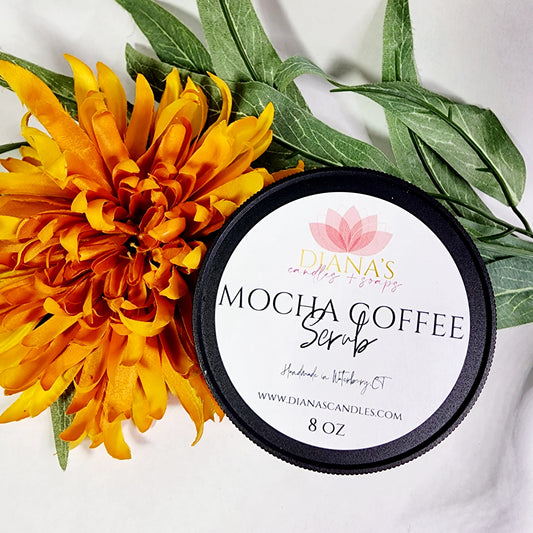 Mocha Coffee Scrub Diana's Candles and Soaps 