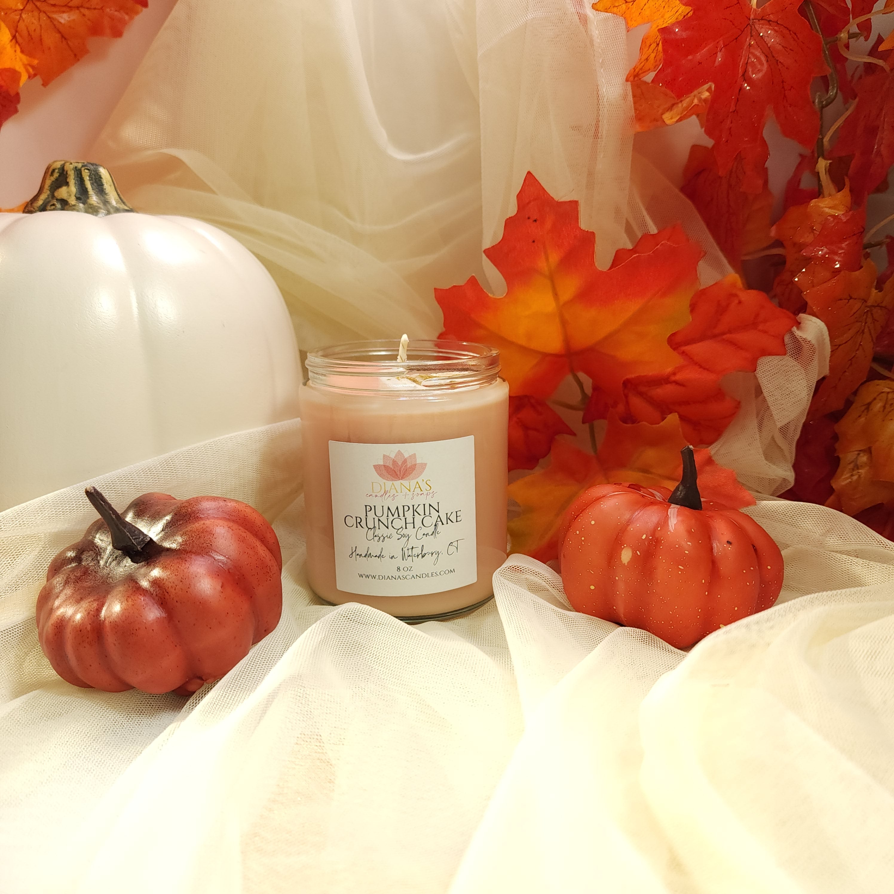 Pumpkin Crunch Cake Candle Diana's Candles and Soaps 