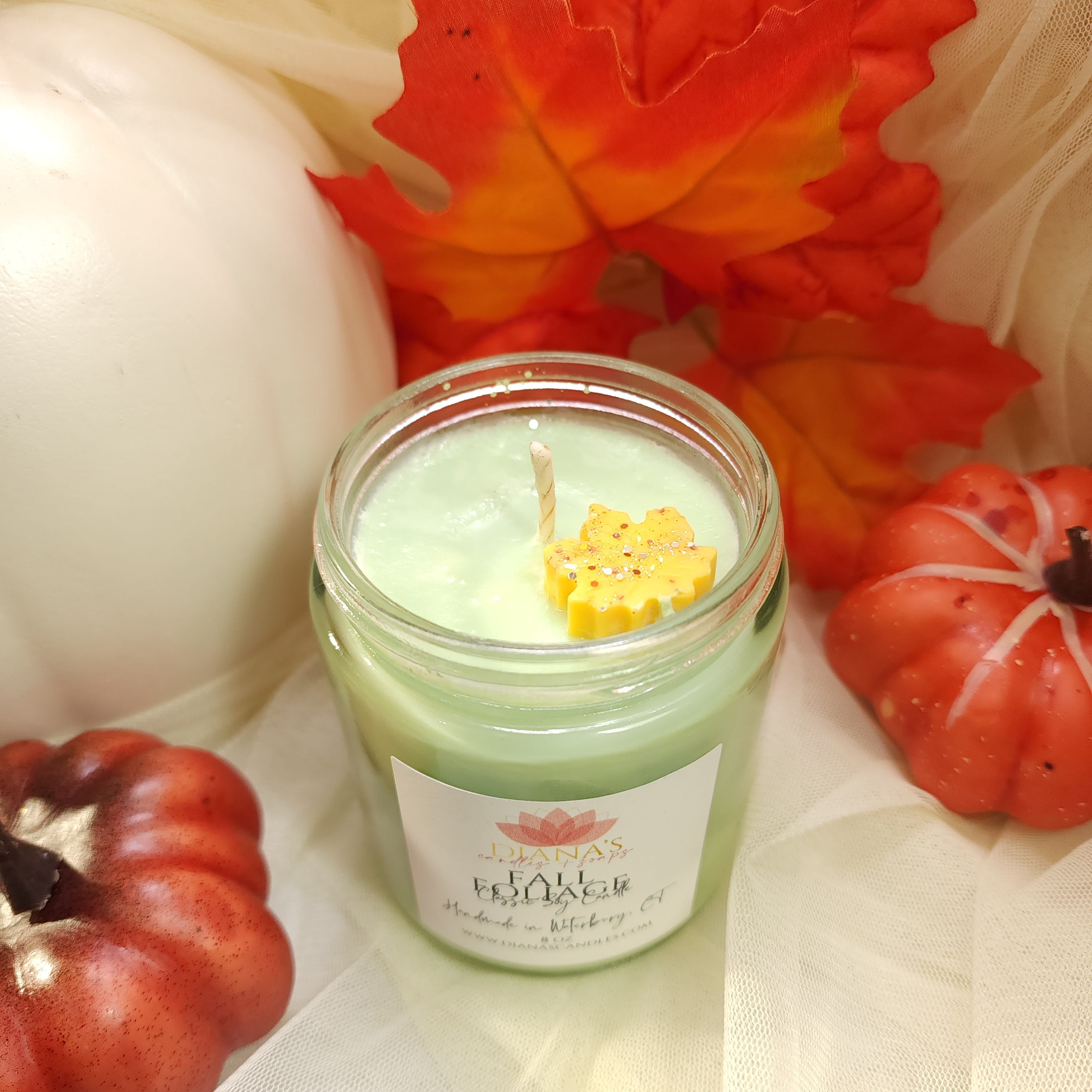 Fall Foliage Candle Diana's Candles and Soaps 