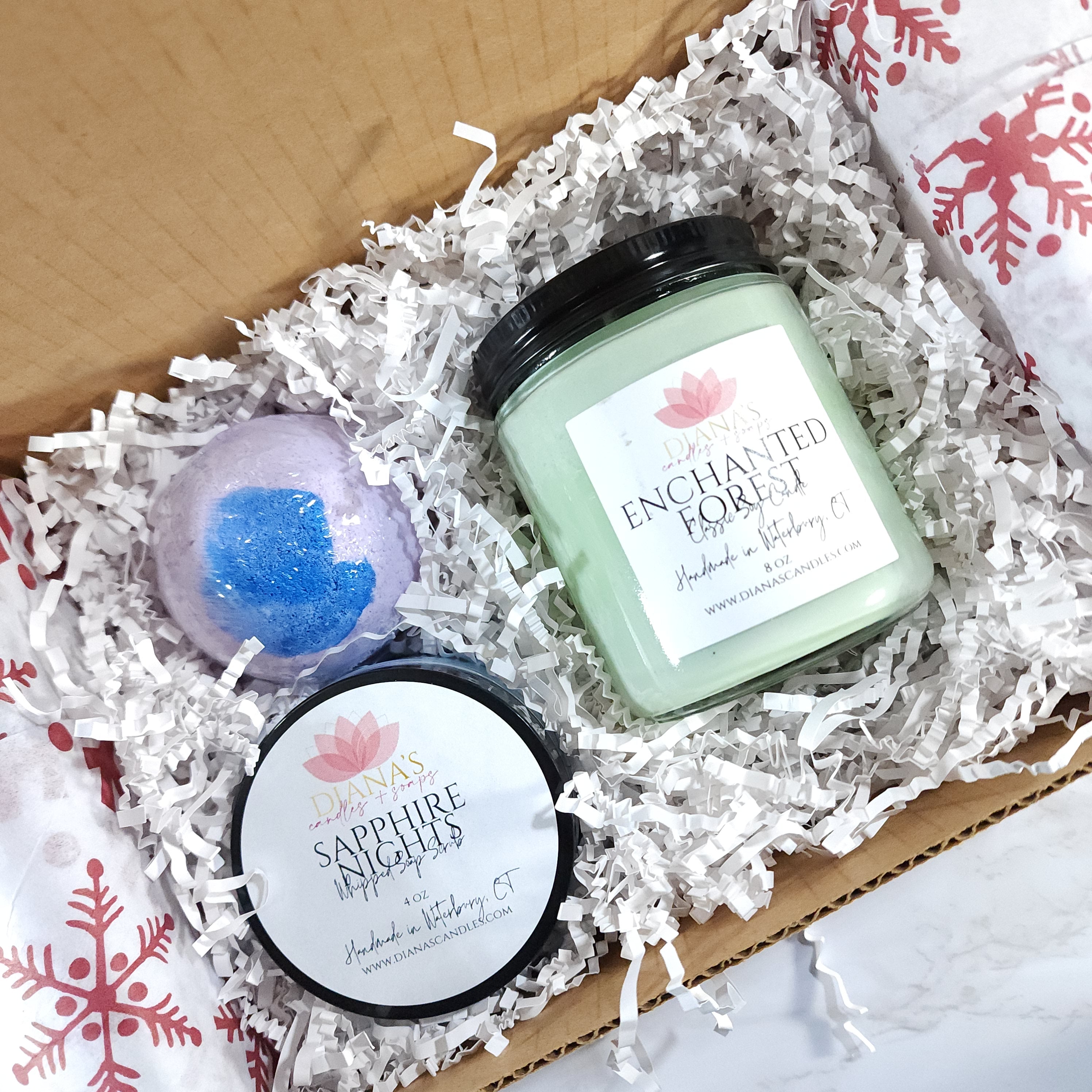 Ultimate Self-Care Gift Set Diana's Candles and Soaps