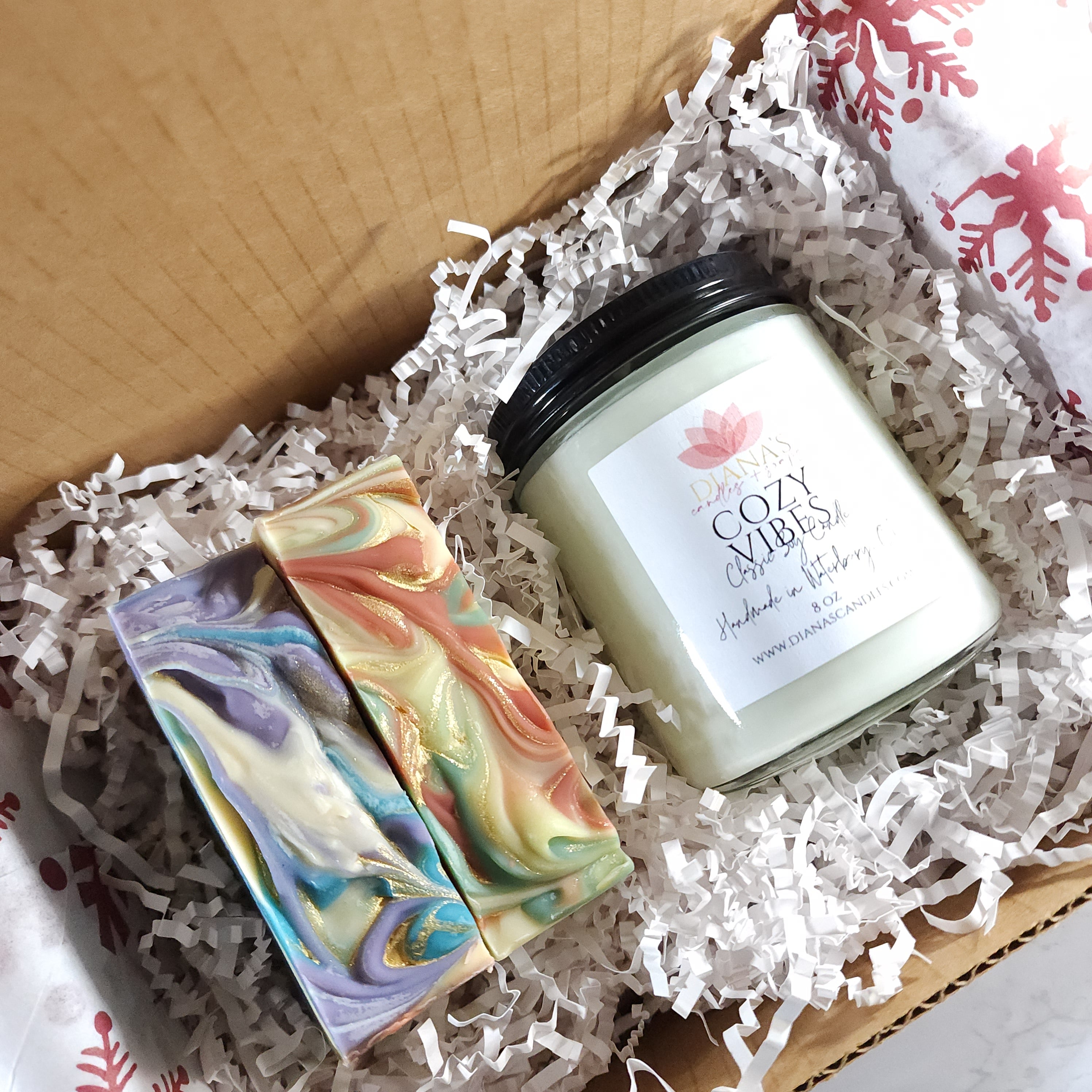 Serenity Gift Set Diana's Candles and Soaps