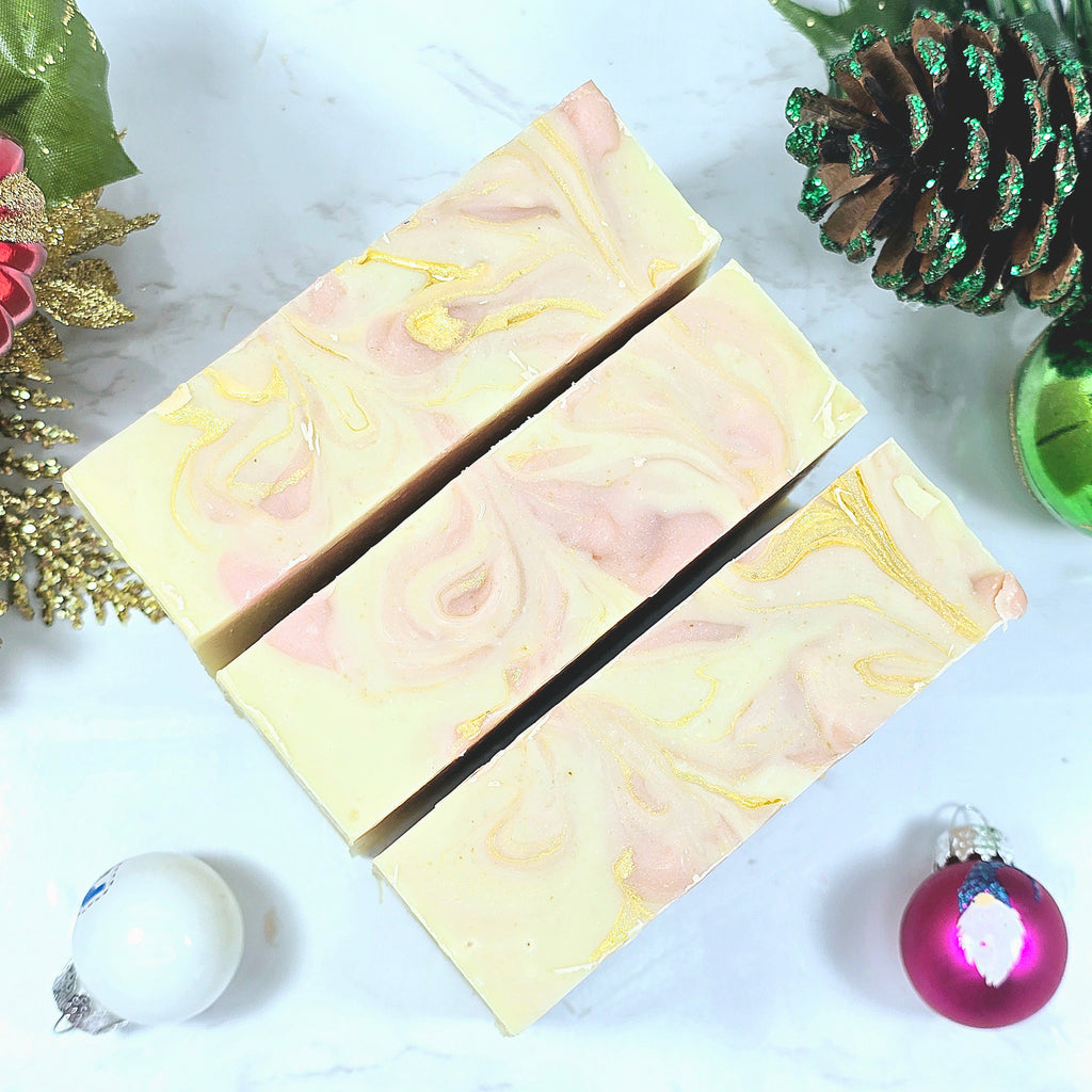 Champagne Toast Holiday Soap Bar Diana's Candles and Soaps