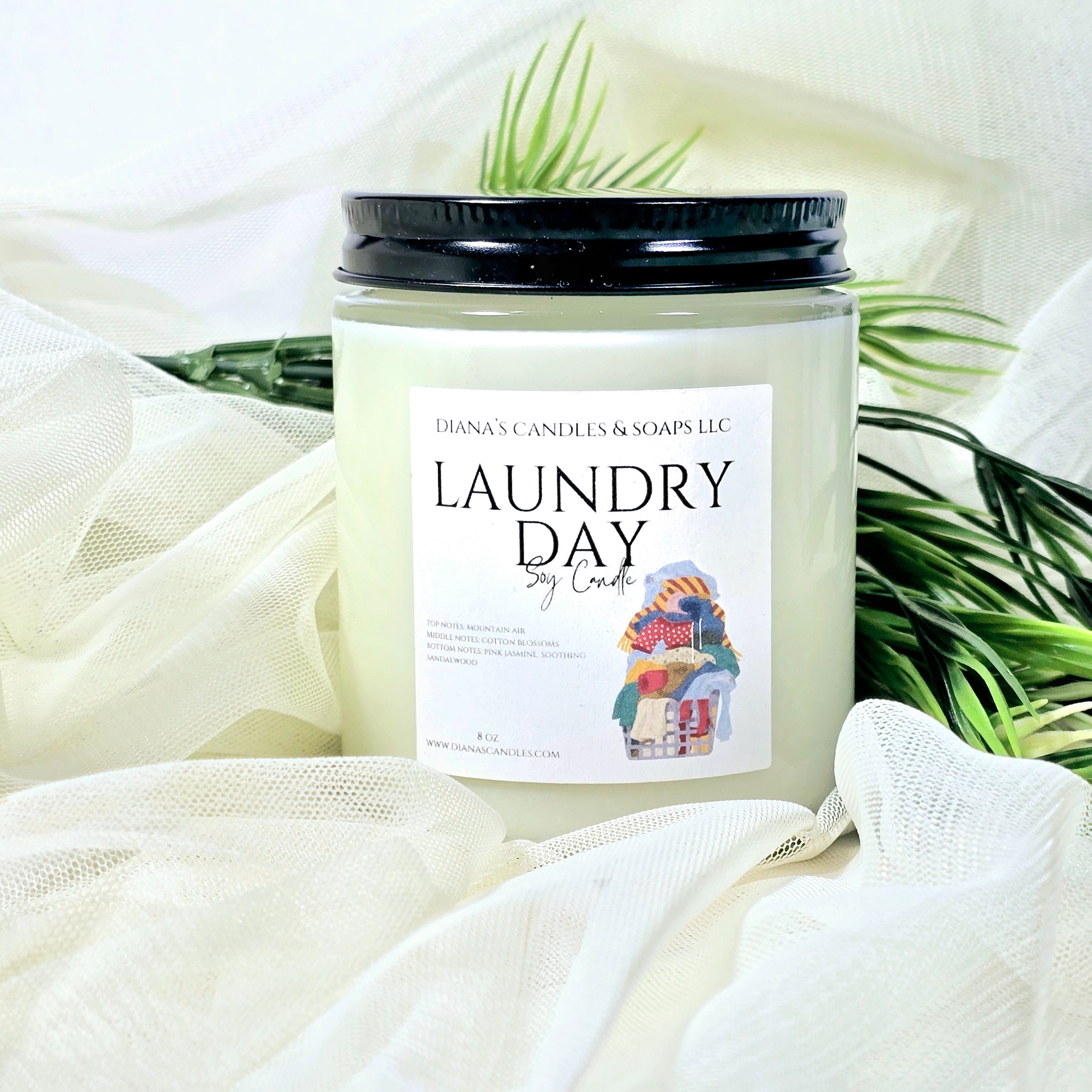 Laundry Day Candle Diana's Candles and Soaps