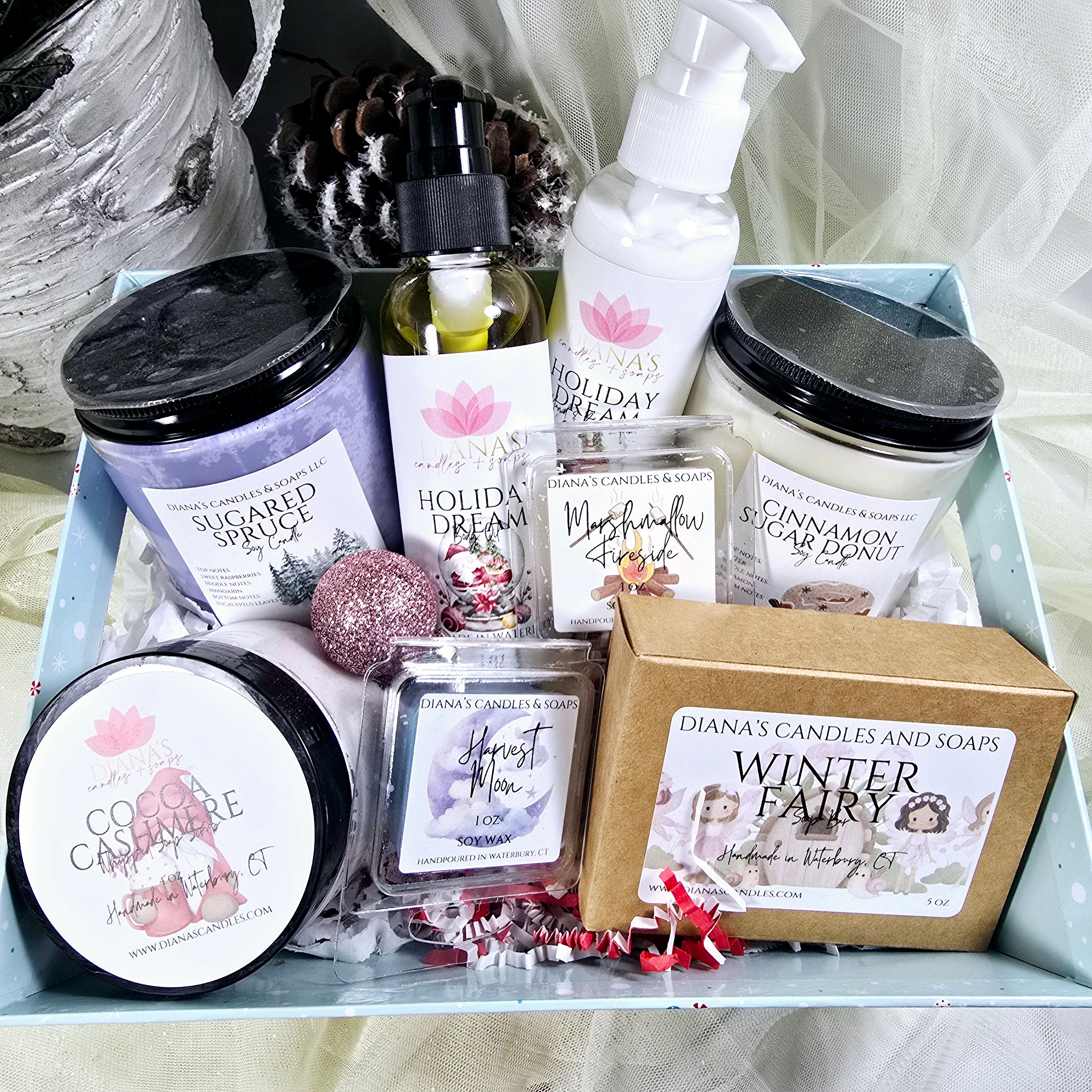 Snowed In Gift Set Diana's Candles and Soaps