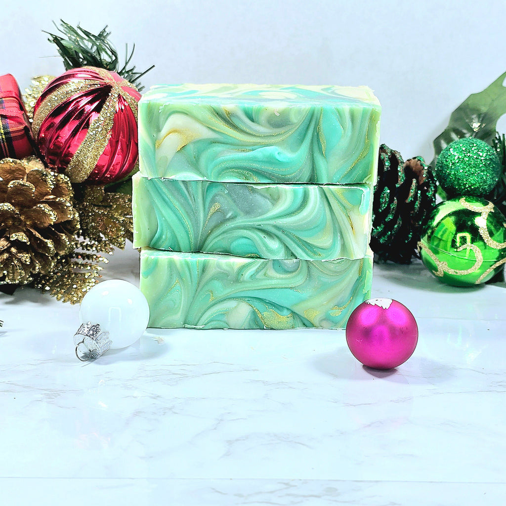 Sparkling Mint Soap Bar Diana's Candles and Soaps