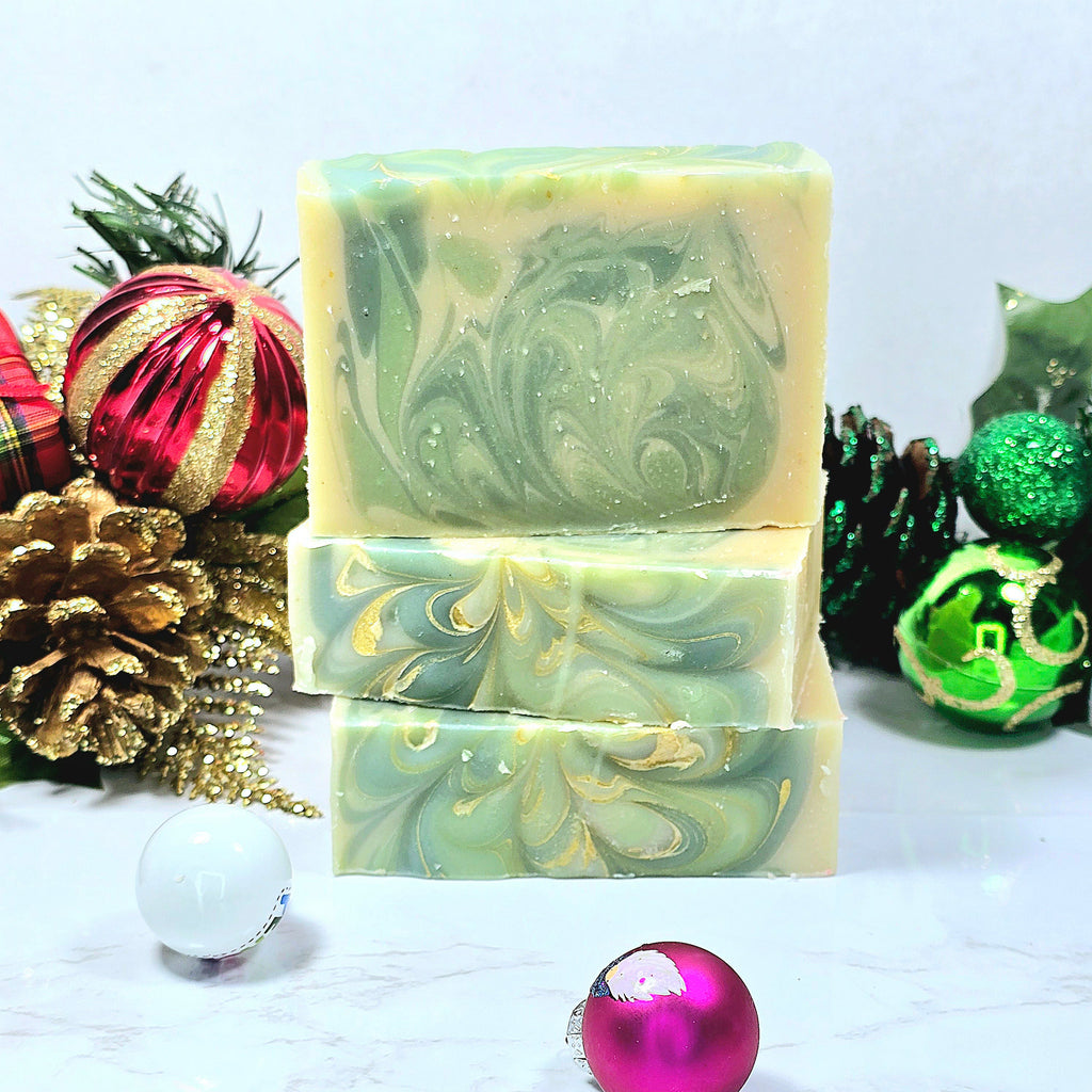 Sweater Weather Holiday  Soap Bar Diana's Candles and Soaps