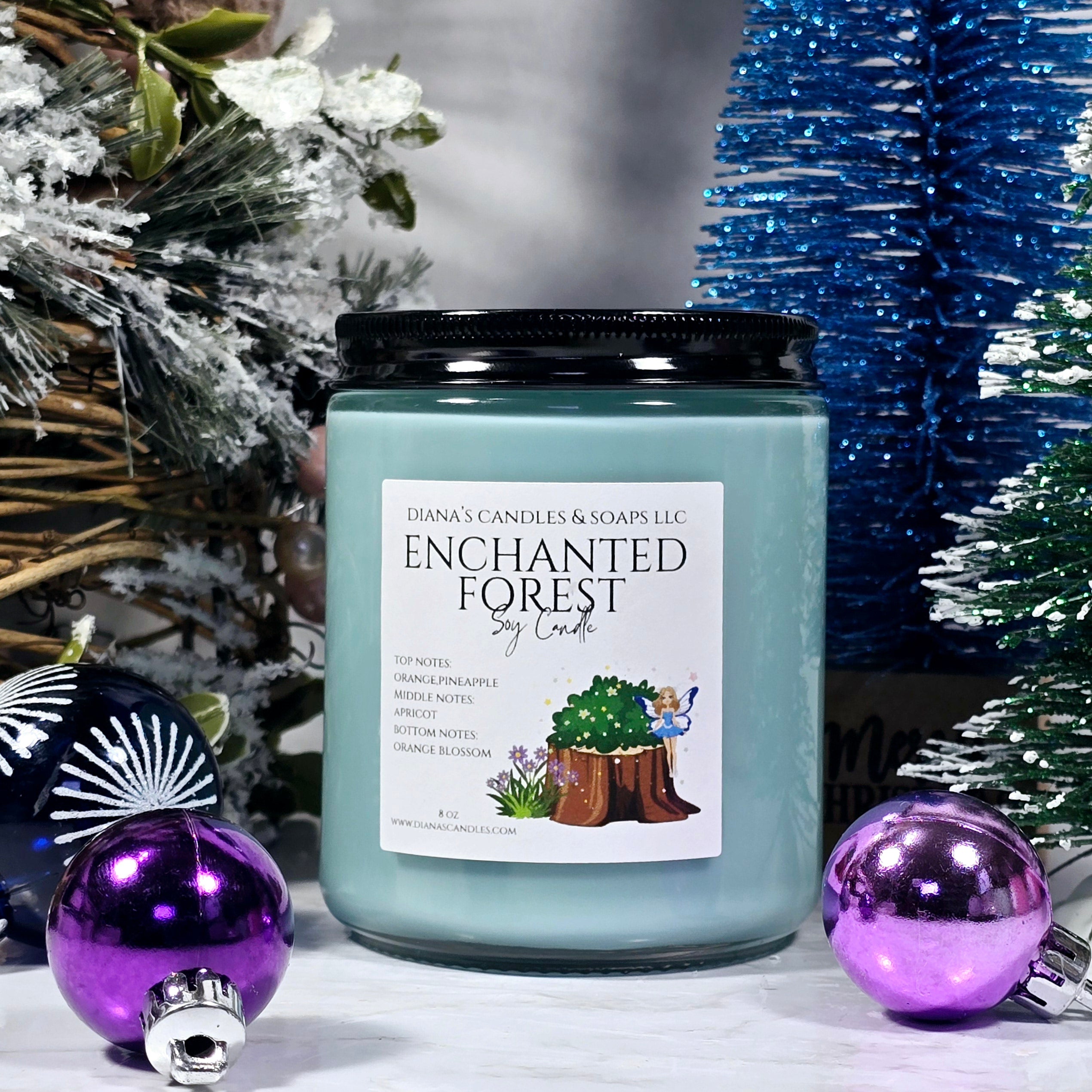 Enchanted Forest Candle Diana's Candles and Soaps