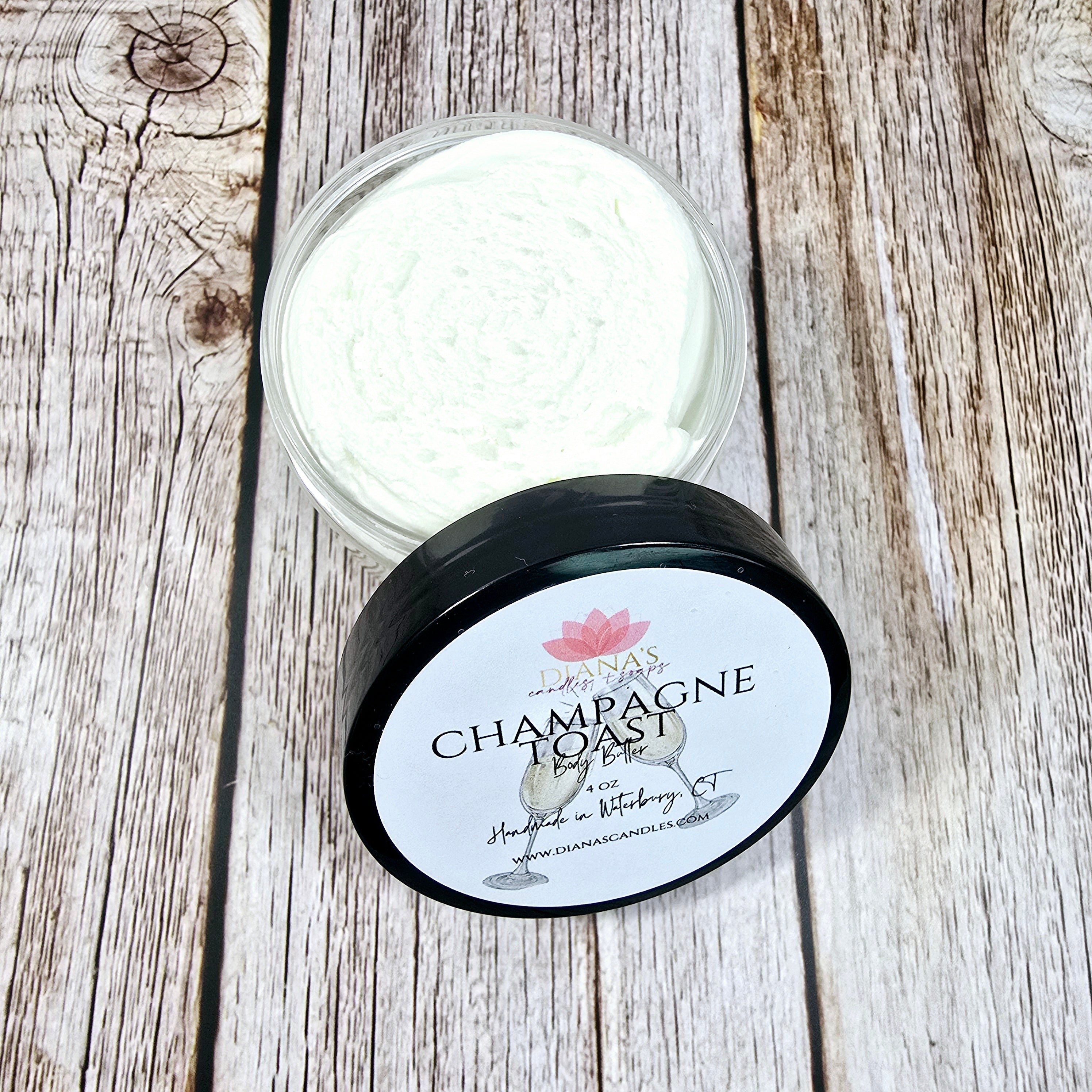 Champagne Toast Body Butter Diana's Candles and Soaps