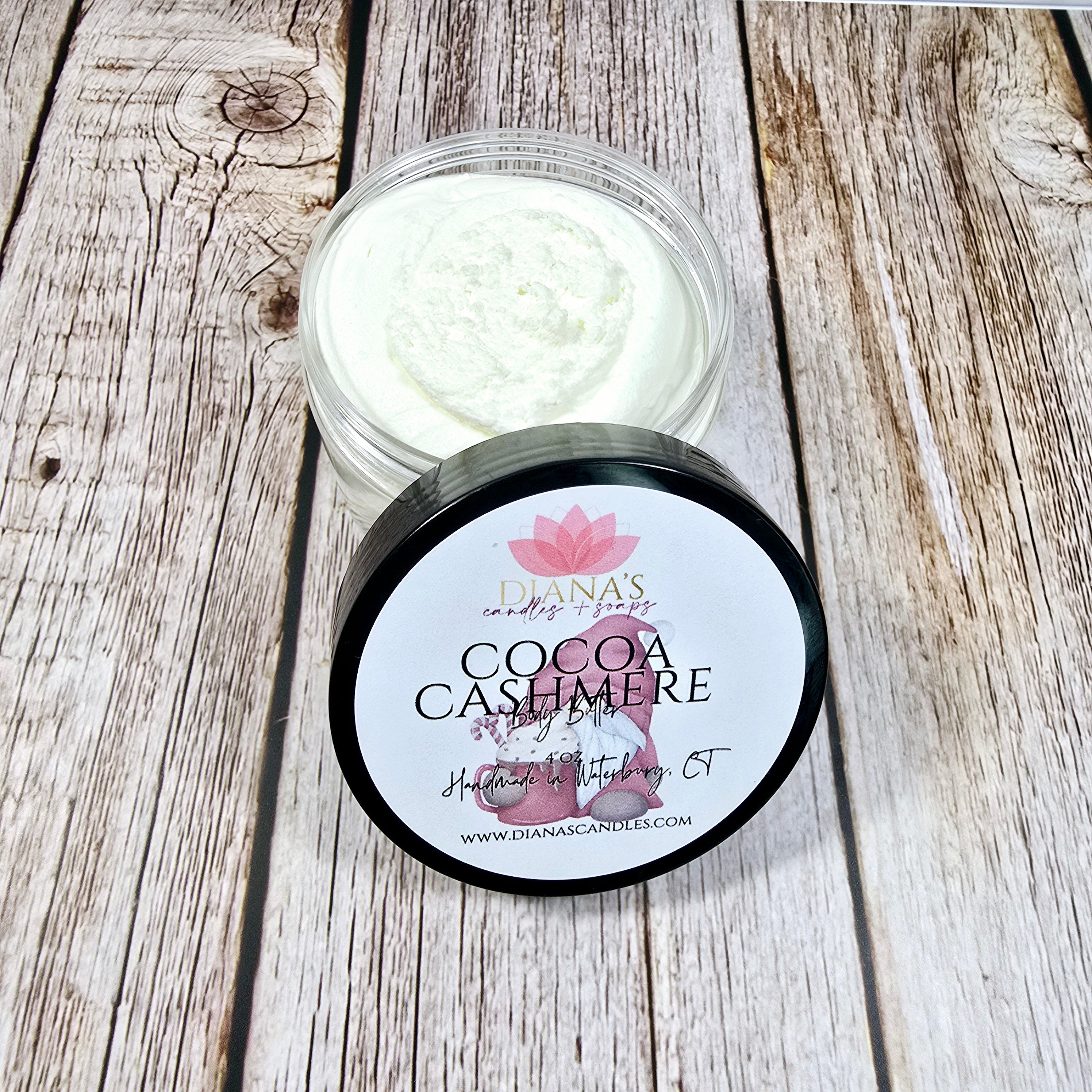 Cocoa Cashmere Body Butter Diana's Candles and Soaps