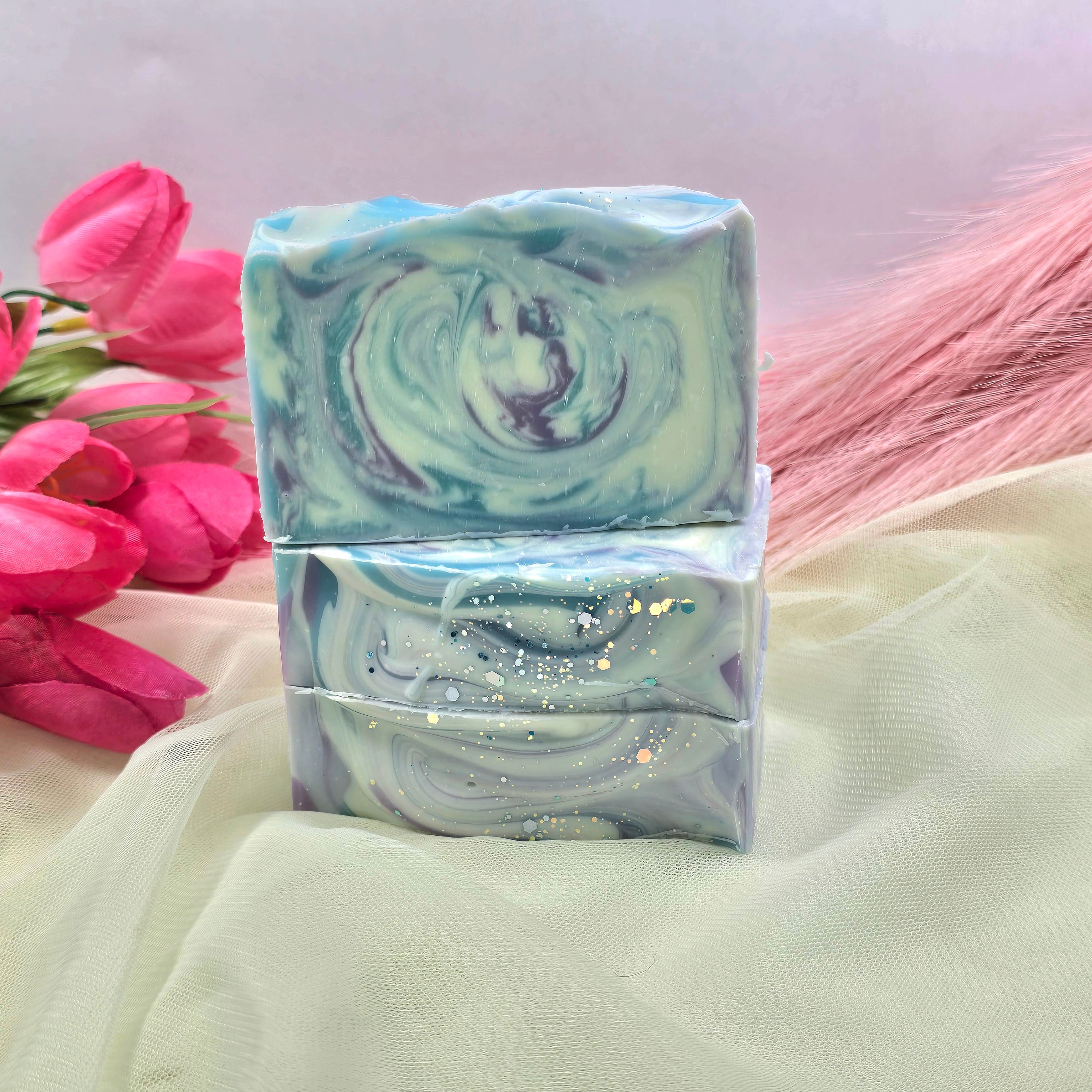 Mermaids at Midnight Soap Bar Diana's Candles and Soaps