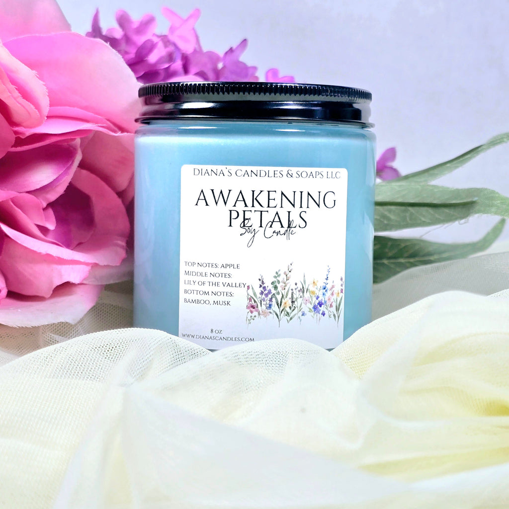 Awakening Petals Candle Diana's Candles and Soaps