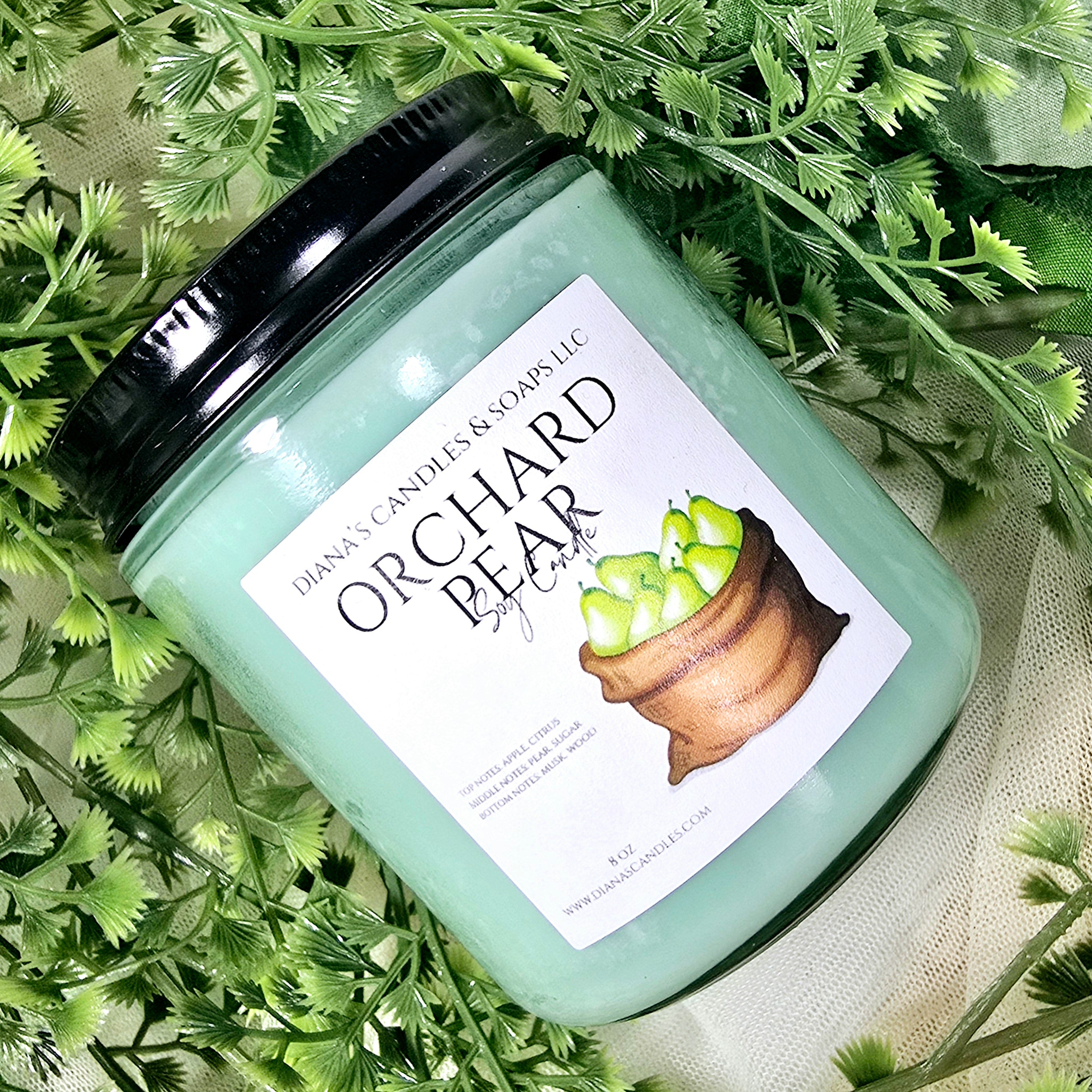 Orchard Pear Soy Candle Diana's Candles and Soaps