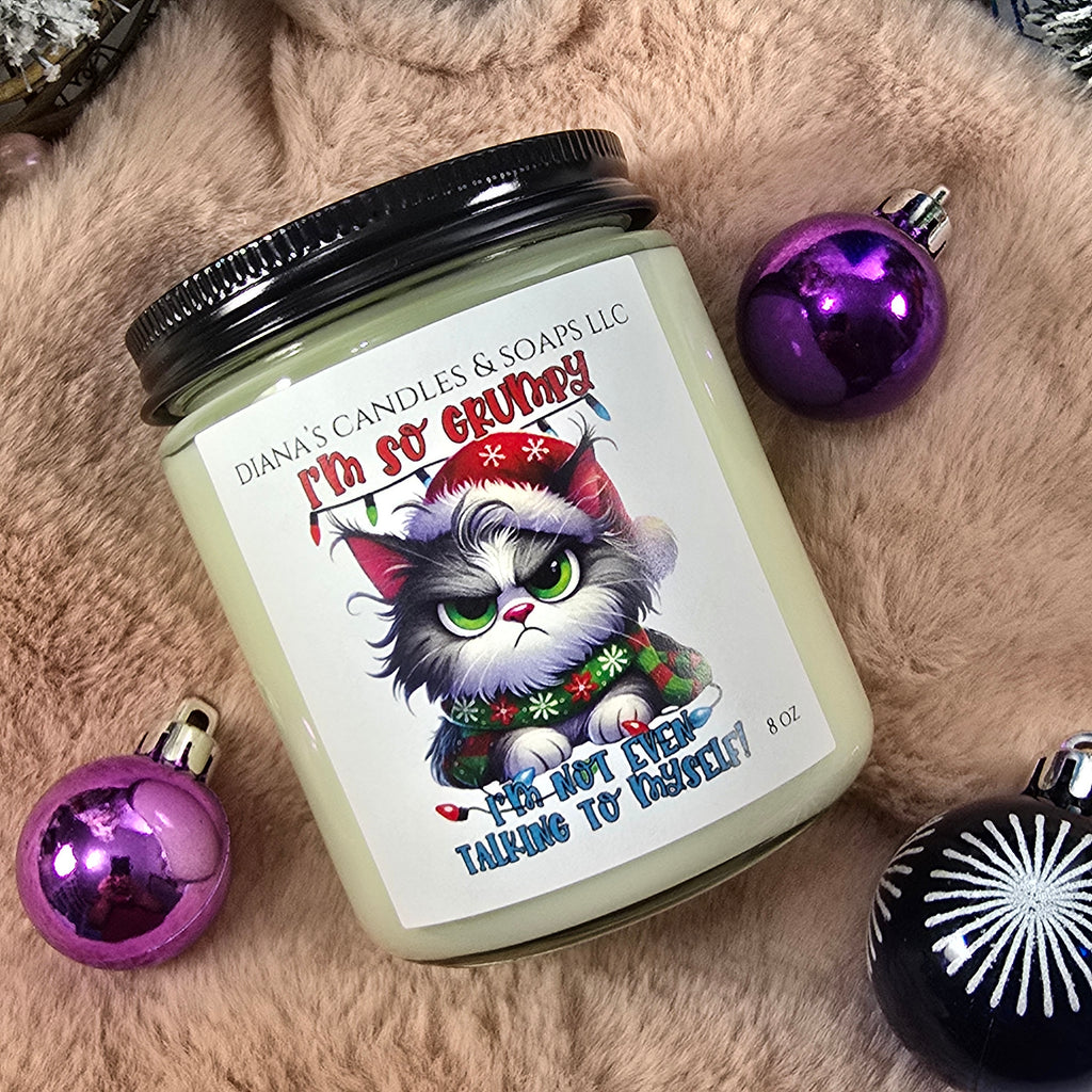 I'm So Grumpy Candle Diana's Candles and Soaps