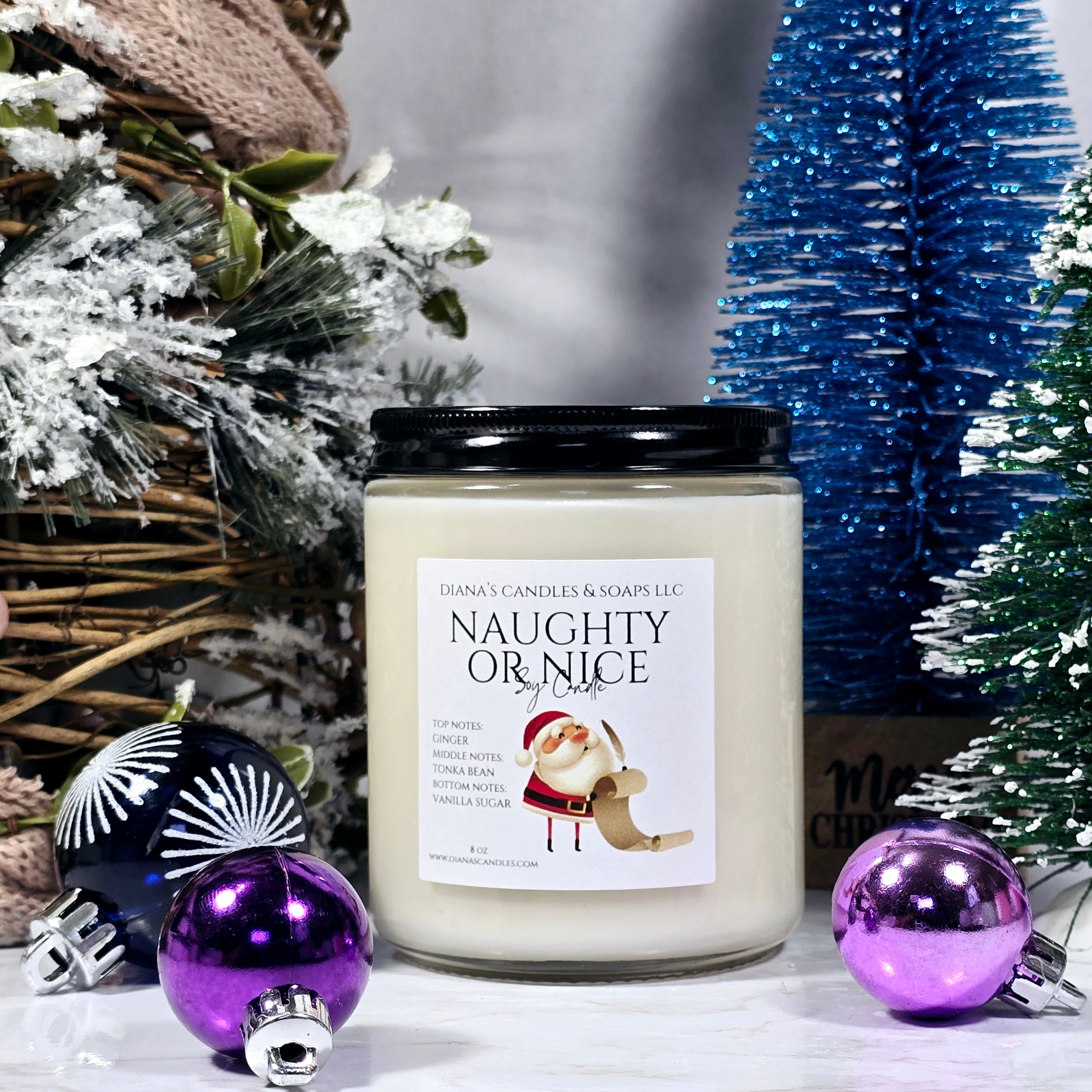 Naughty or Nice Candle Diana's Candles and Soaps