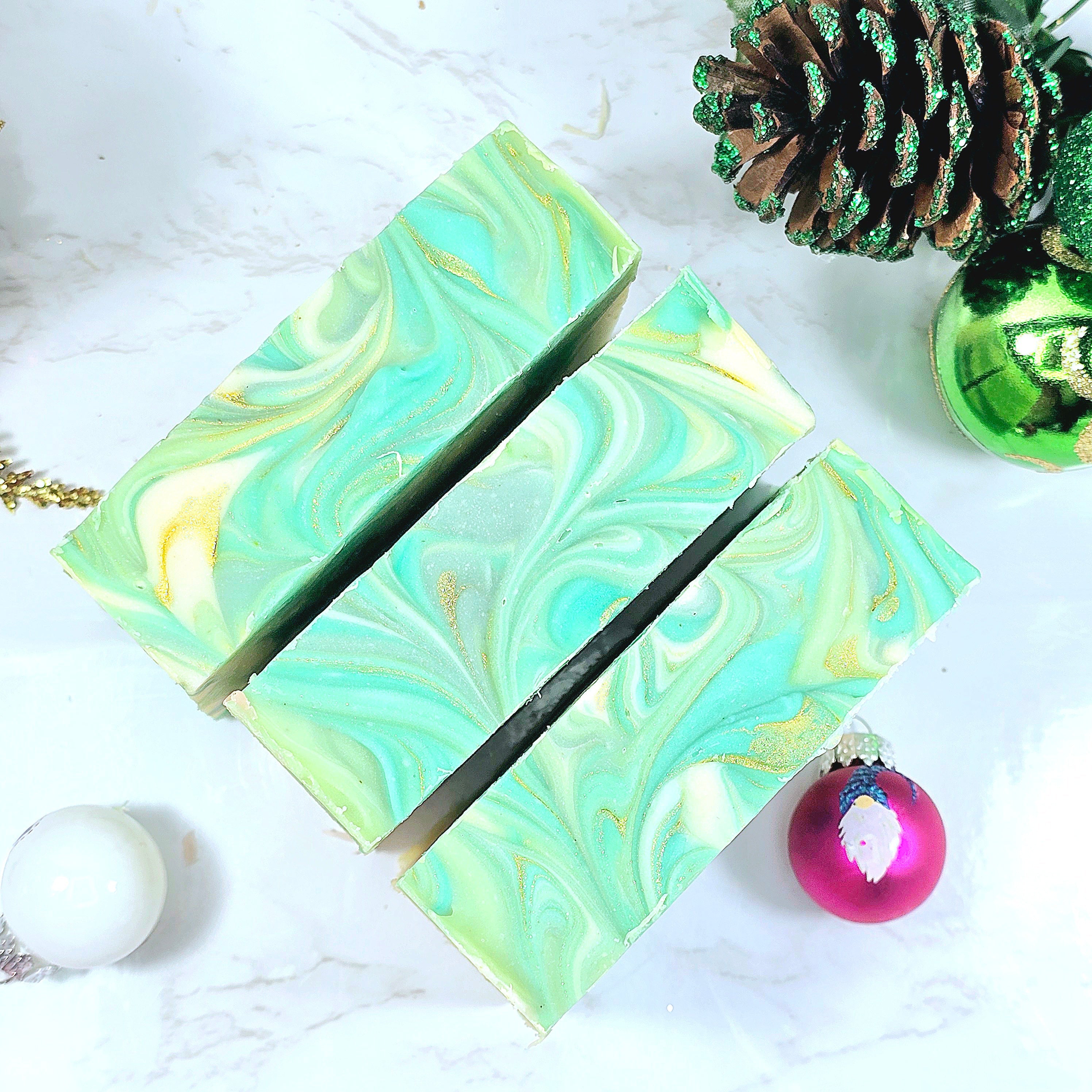 Sparkling Mint Soap Bar Diana's Candles and Soaps