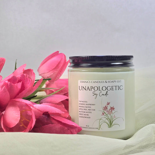 Unapologetic Candle Diana's Candles and Soaps