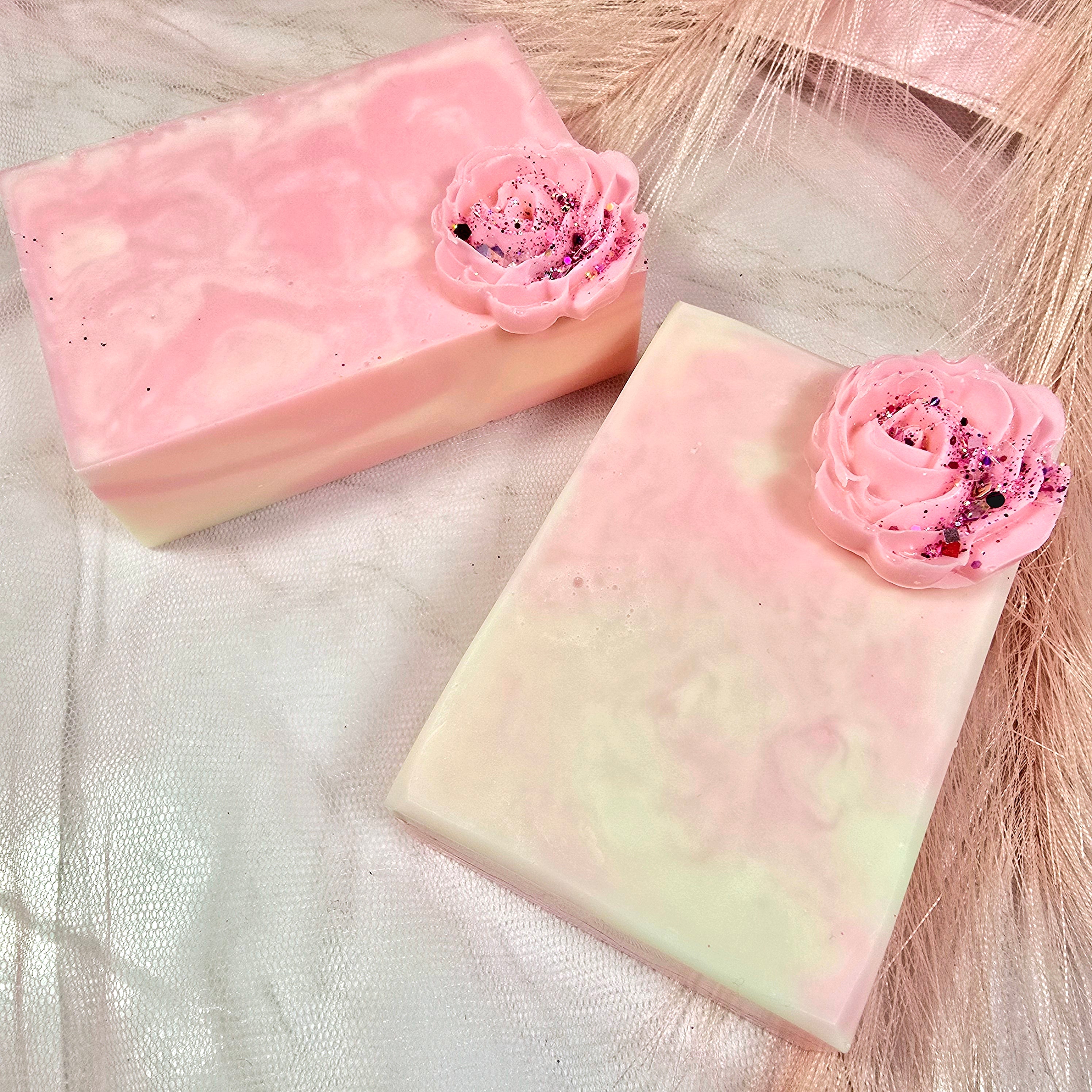 Pink Orchid & Amber Soap Bar