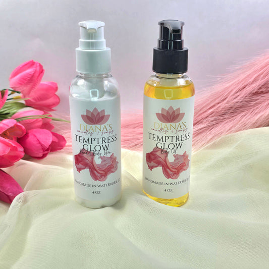 Temptress Glow Moisturizer Diana's Candles and Soaps