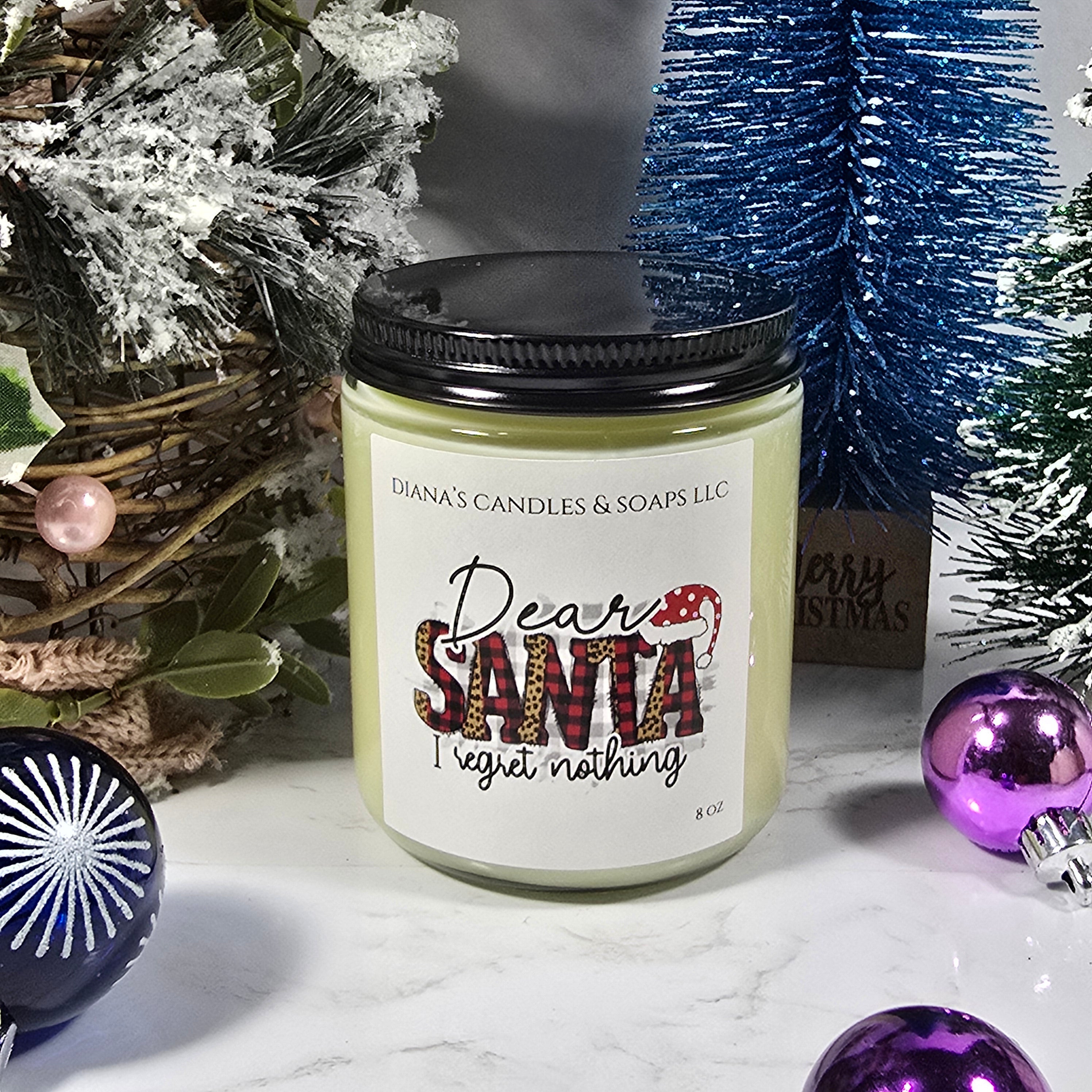 Dear Santa Candle Diana's Candles and Soaps