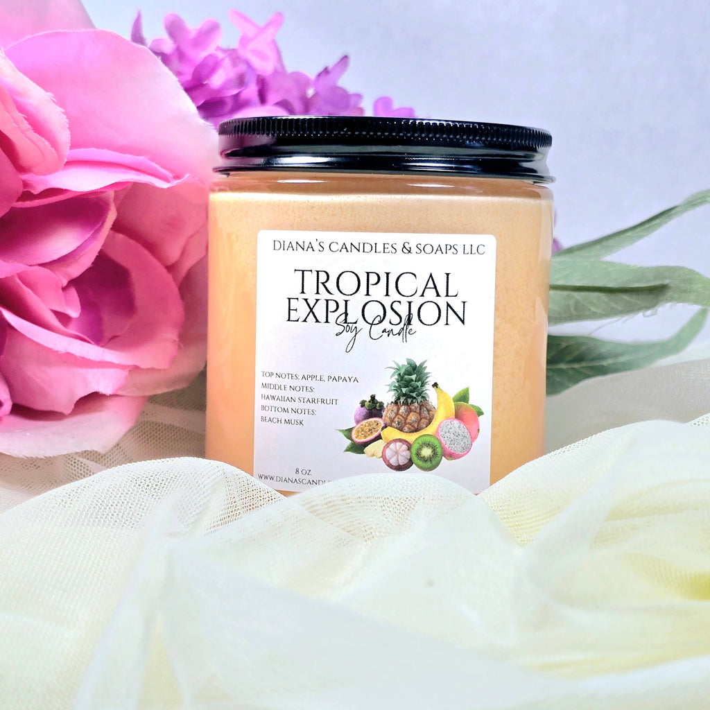 Tropical Explosion Candle Diana's Candles and Soaps