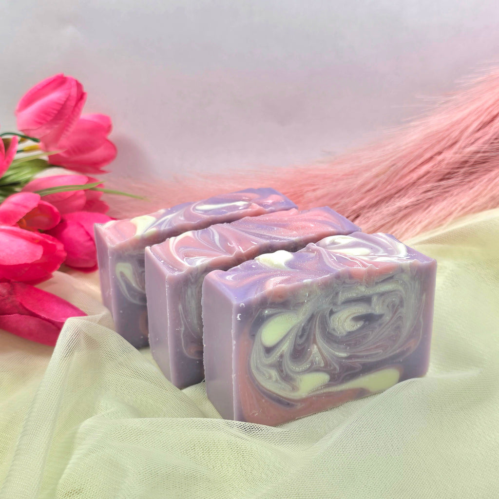 Lavender Rose Soap Bar Diana's Candles and Soaps